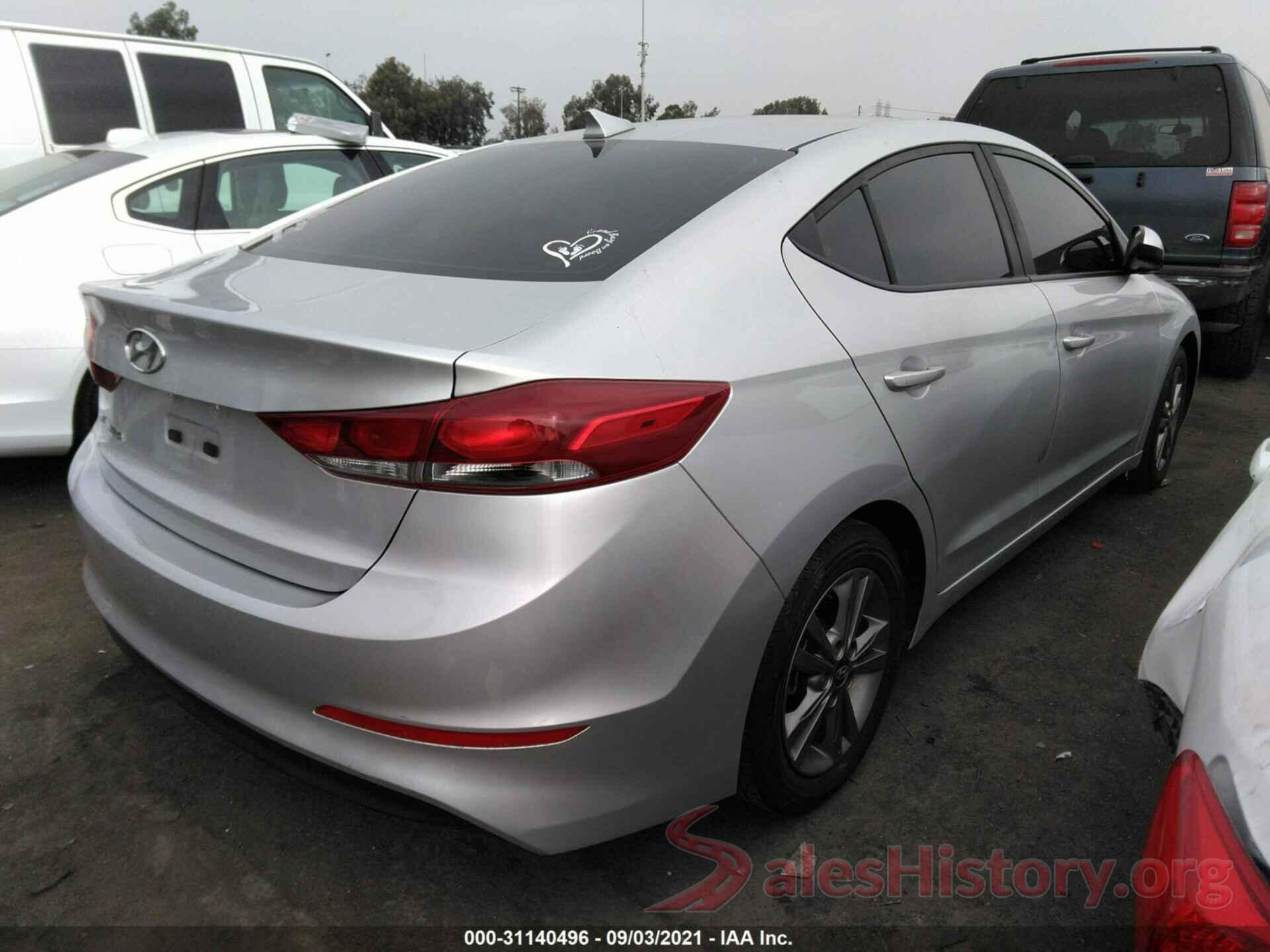 5NPD84LF3JH326512 2018 HYUNDAI ELANTRA