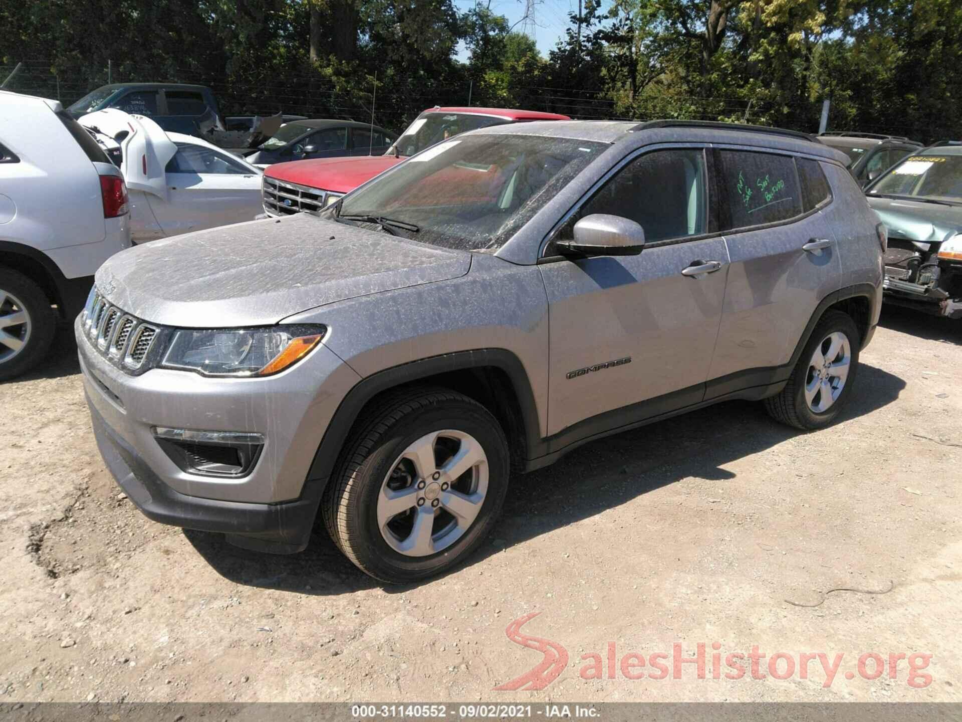 3C4NJDBB5JT180850 2018 JEEP COMPASS