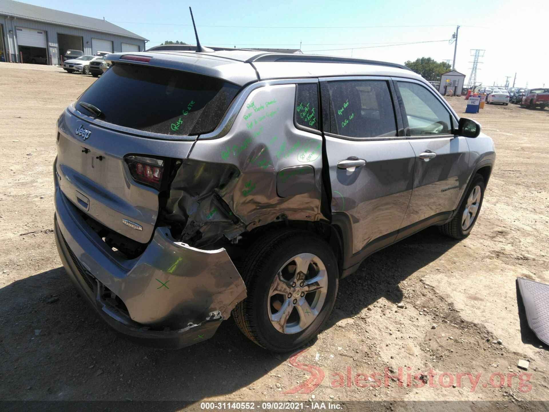 3C4NJDBB5JT180850 2018 JEEP COMPASS