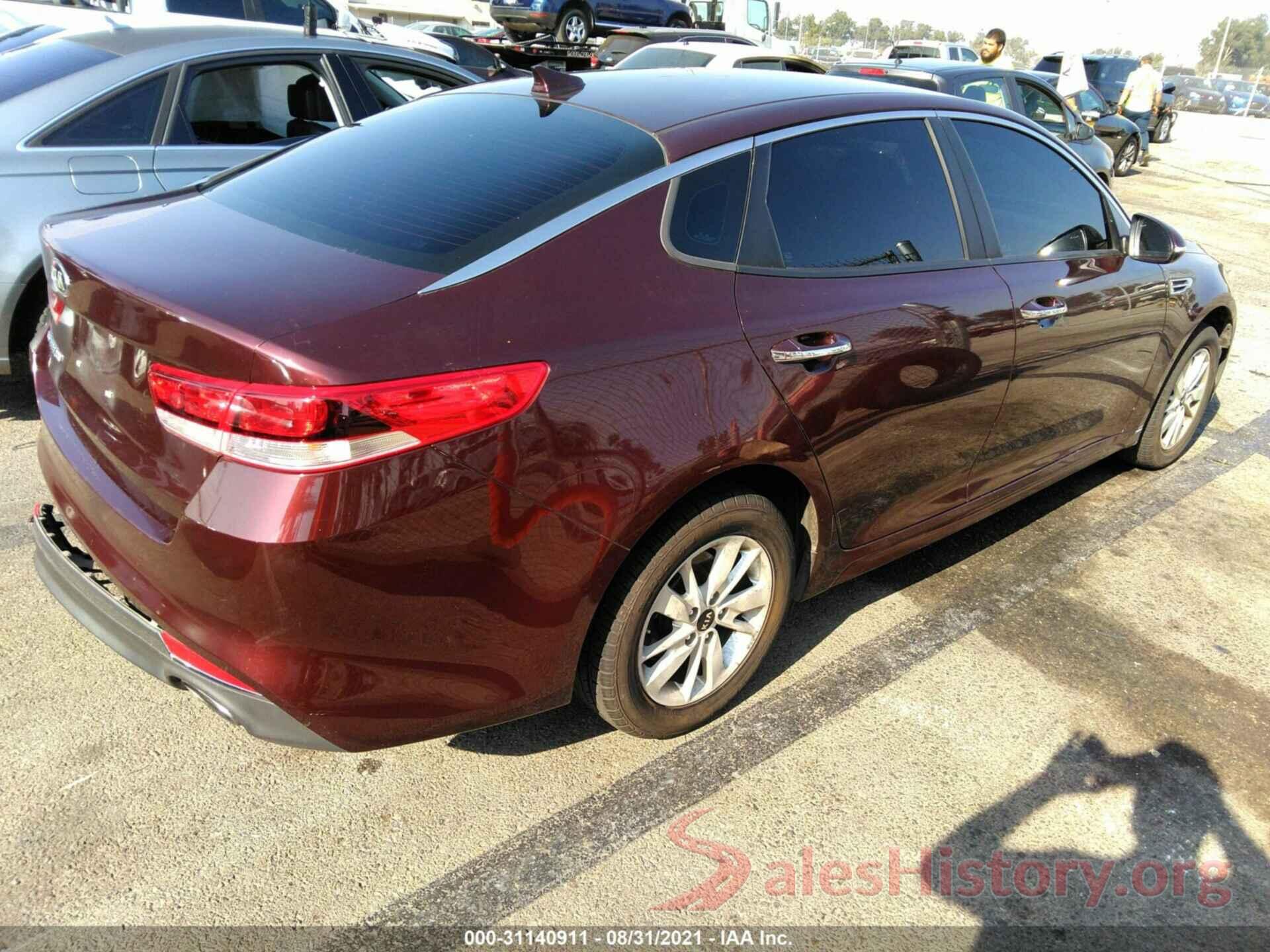 5XXGT4L38GG033212 2016 KIA OPTIMA