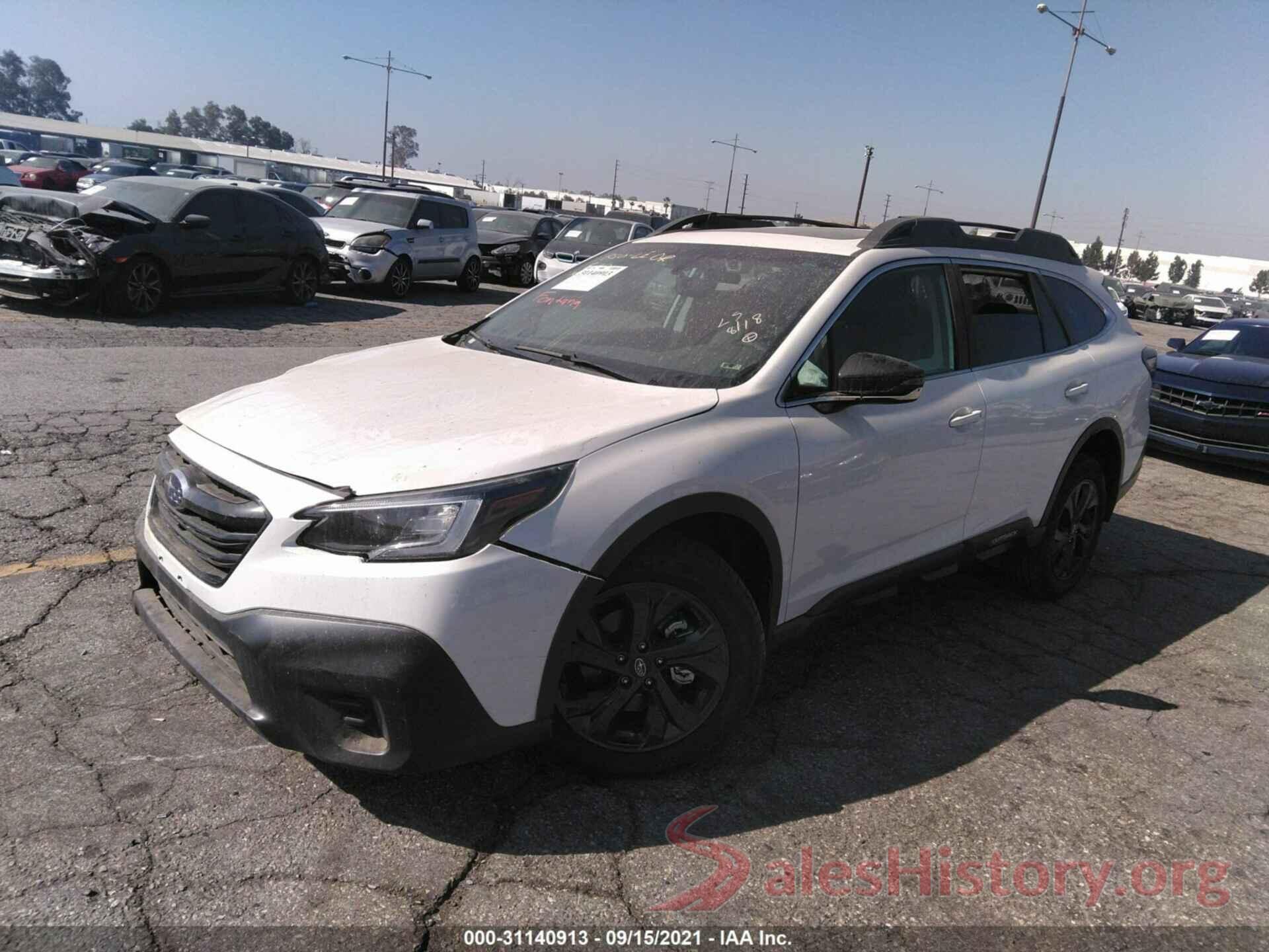 4S4BTGKDXL3108987 2020 SUBARU OUTBACK