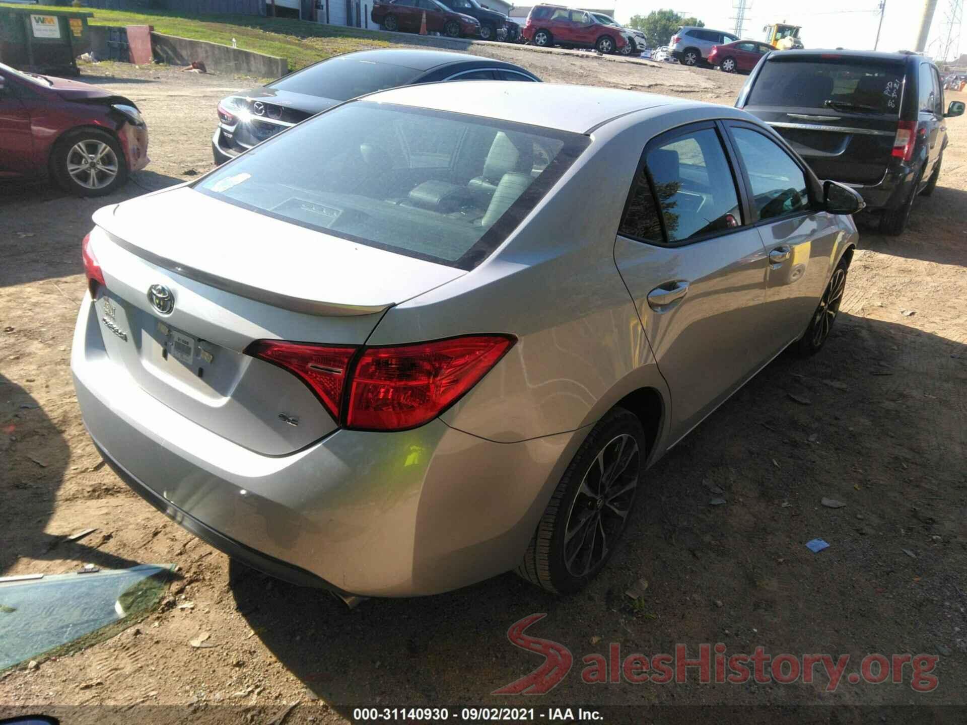 5YFBURHEXHP607848 2017 TOYOTA COROLLA