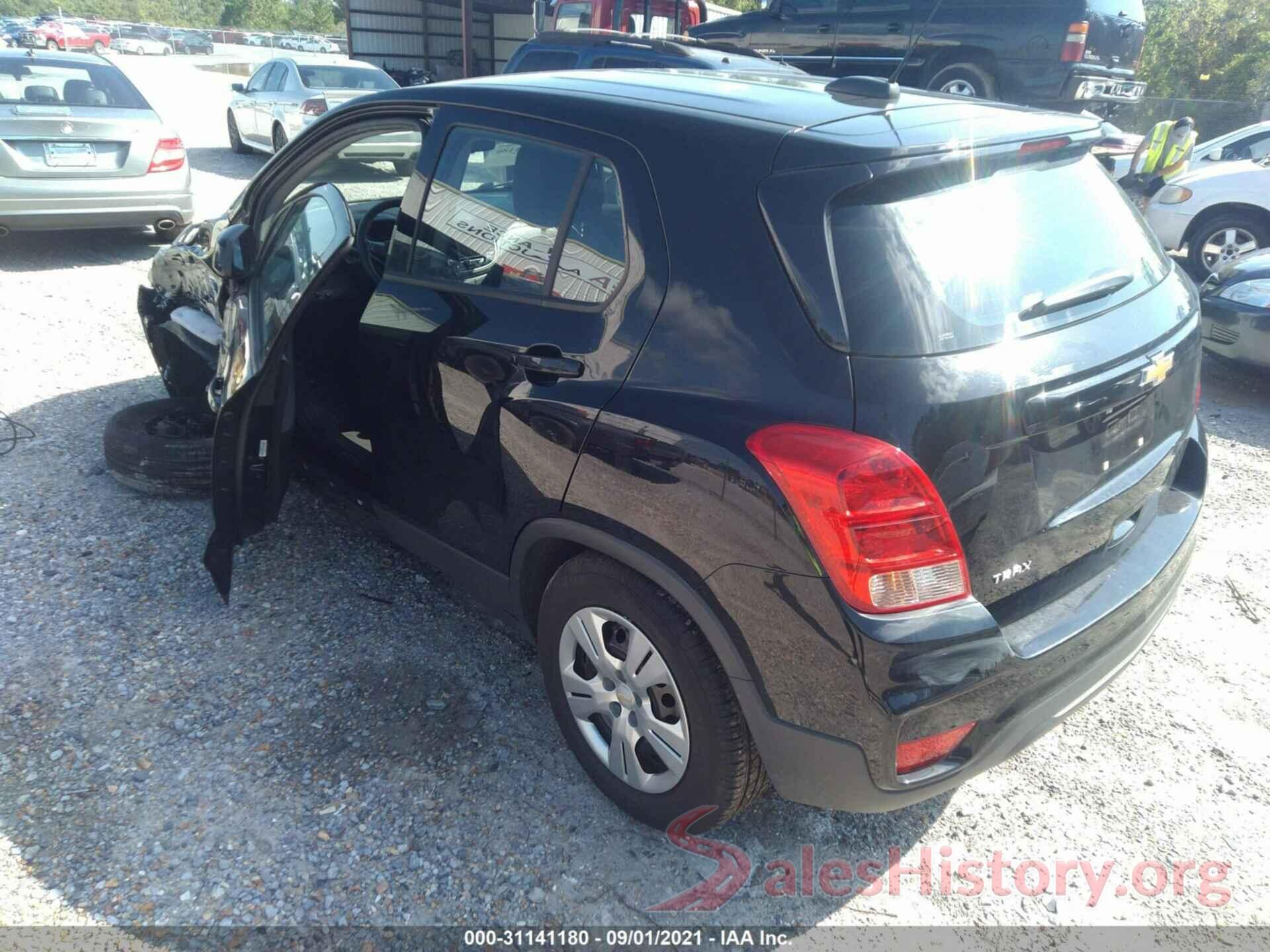 3GNCJKSB4JL168482 2018 CHEVROLET TRAX