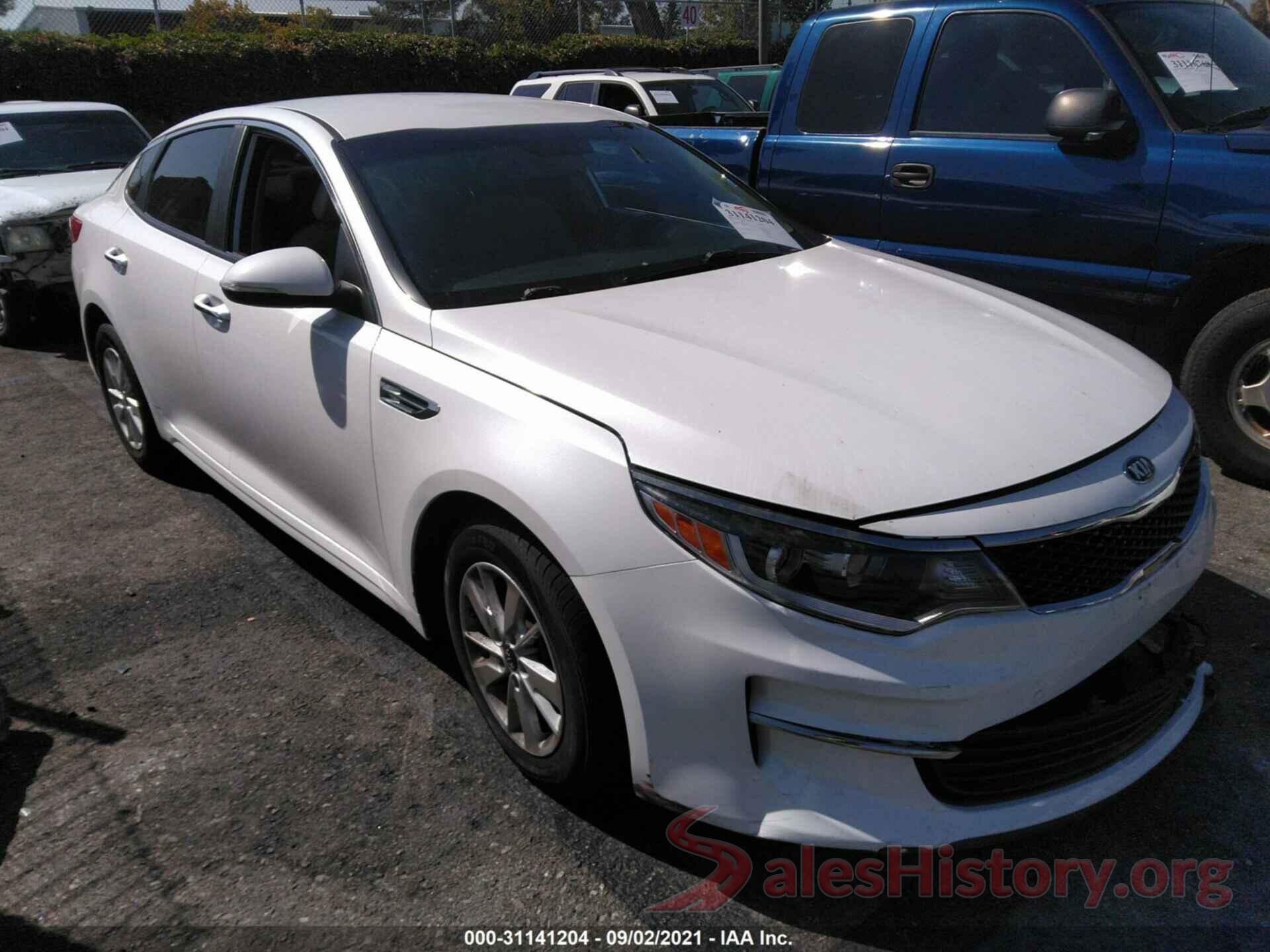 KNAGT4L35G5093224 2016 KIA OPTIMA