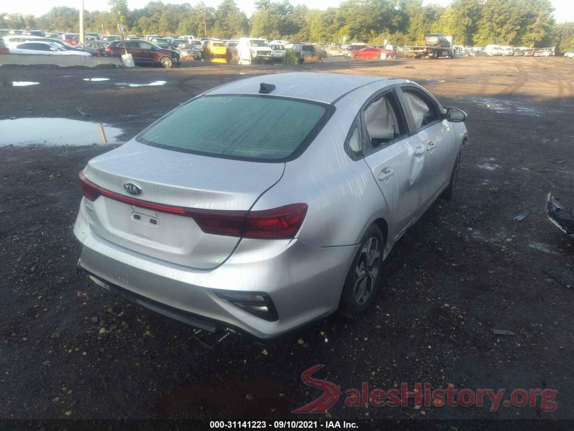 3KPF24AD5LE253727 2020 KIA FORTE