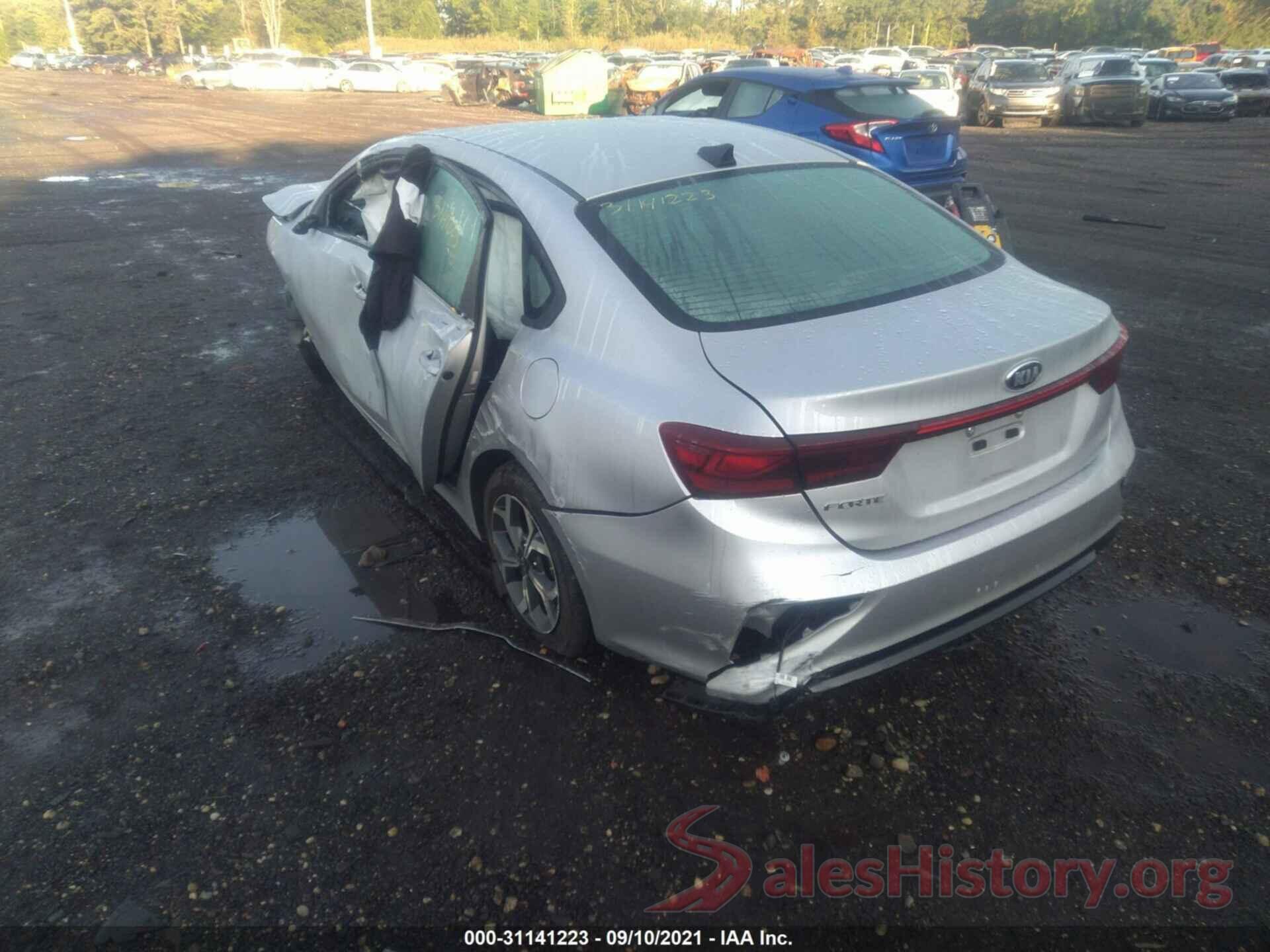 3KPF24AD5LE253727 2020 KIA FORTE