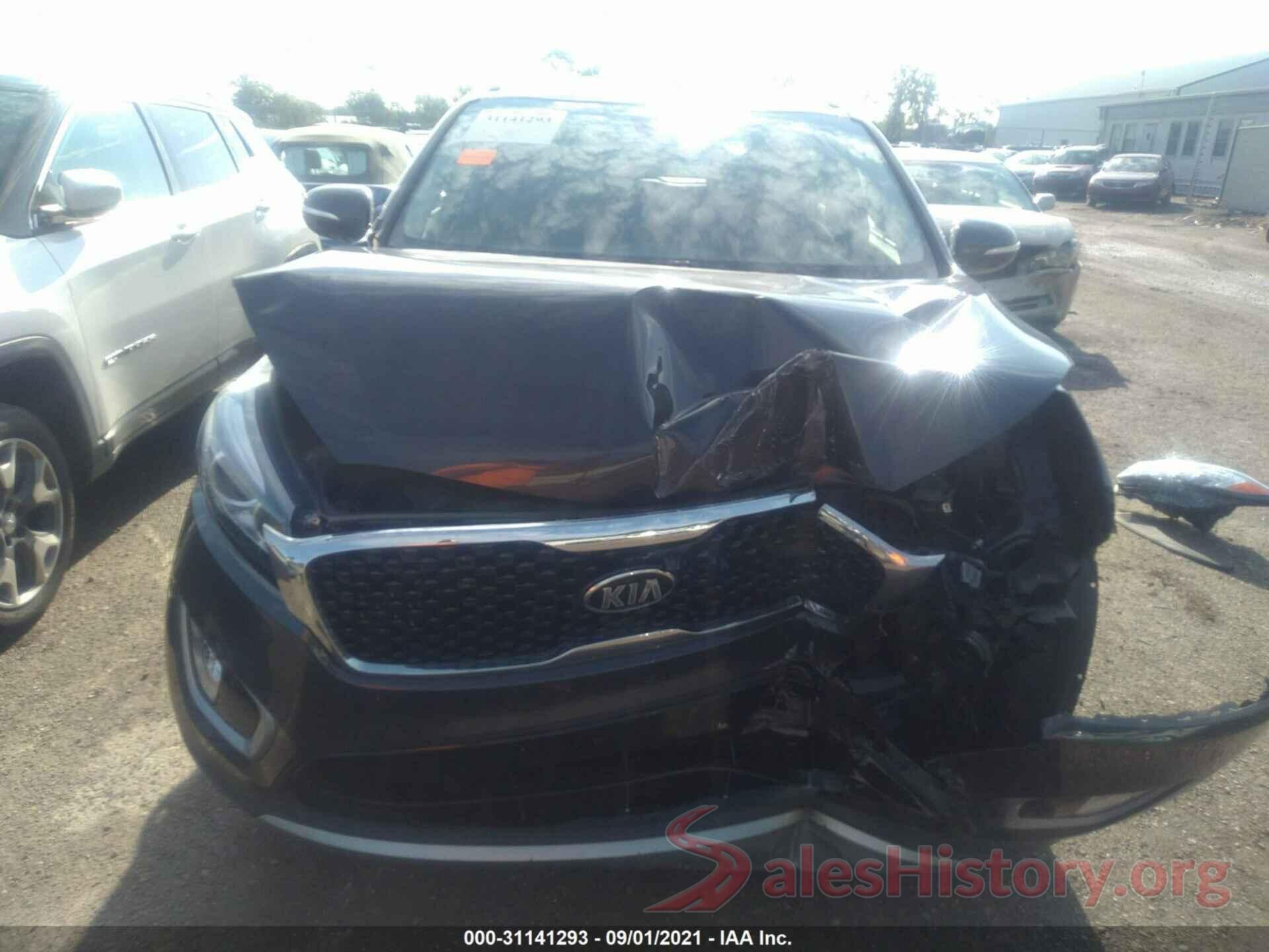 5XYPHDA53JG393142 2018 KIA SORENTO