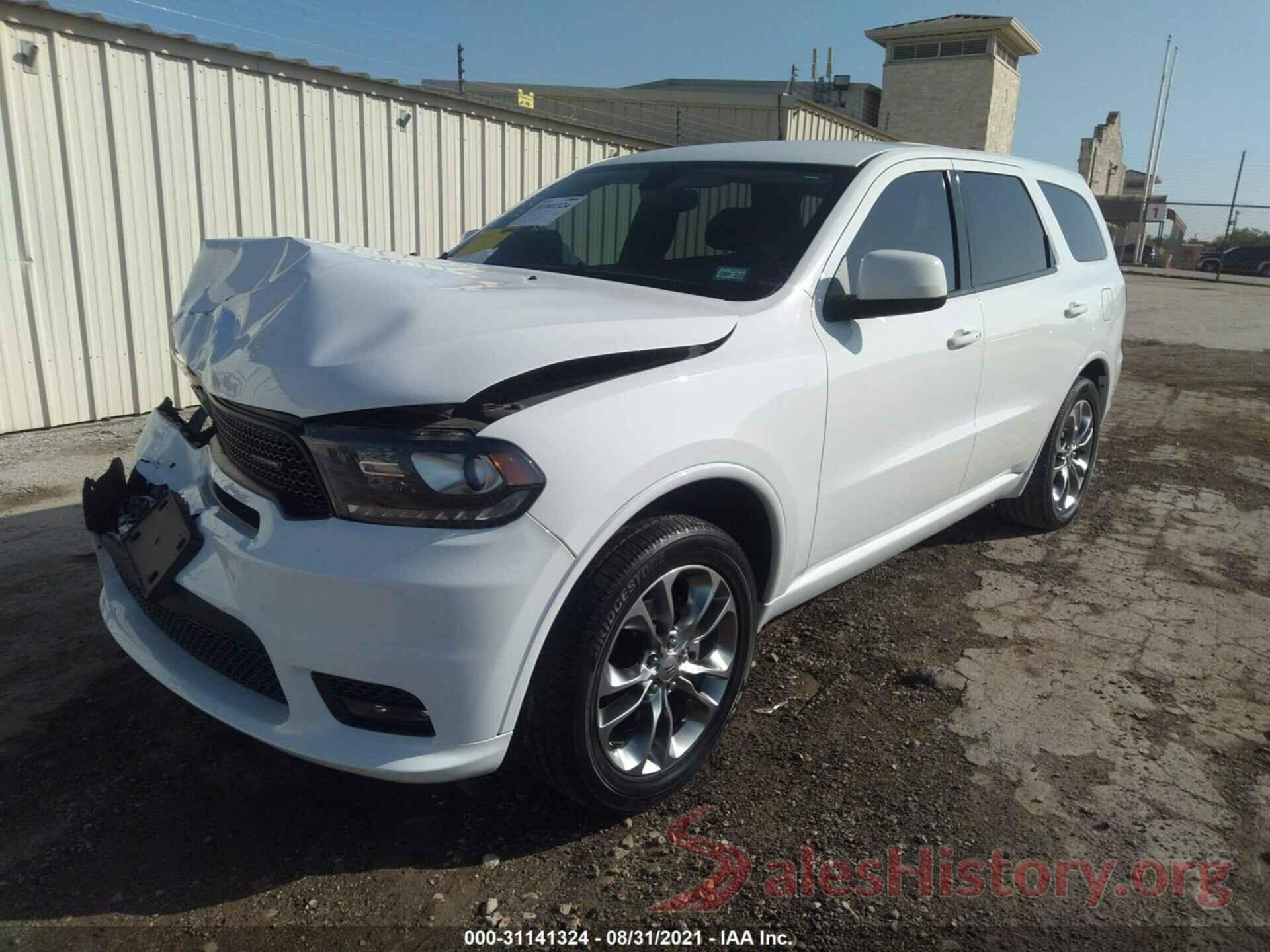 1C4RDJDG2KC573623 2019 DODGE DURANGO