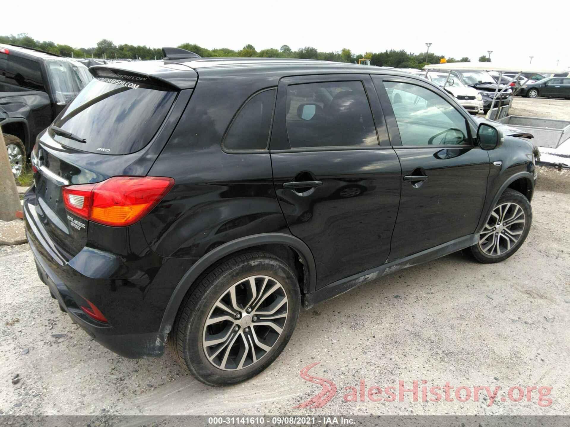 JA4AR3AU1JU024020 2018 MITSUBISHI OUTLANDER SPORT