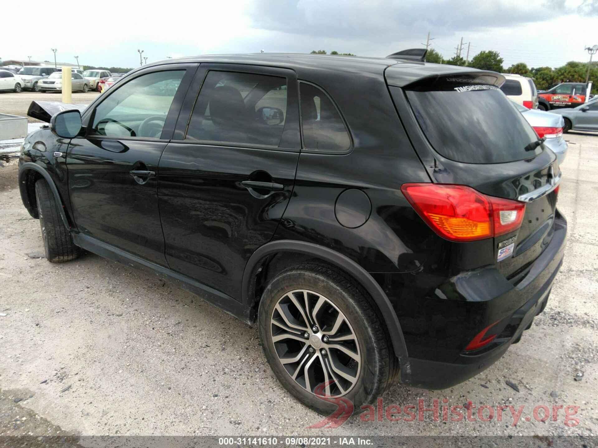 JA4AR3AU1JU024020 2018 MITSUBISHI OUTLANDER SPORT