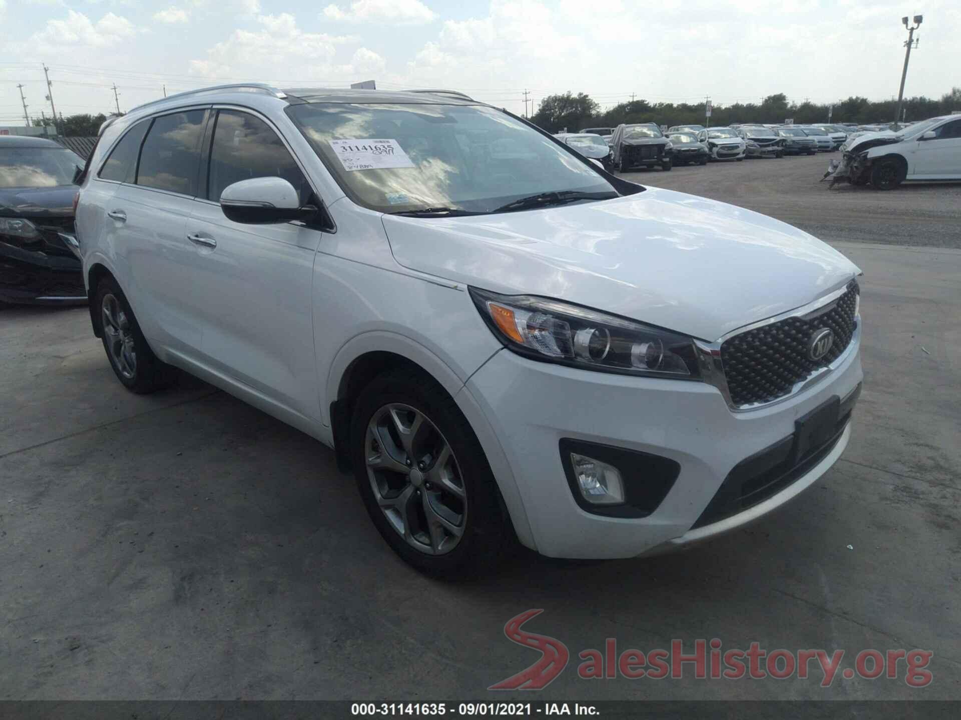 5XYPK4A5XGG118622 2016 KIA SORENTO