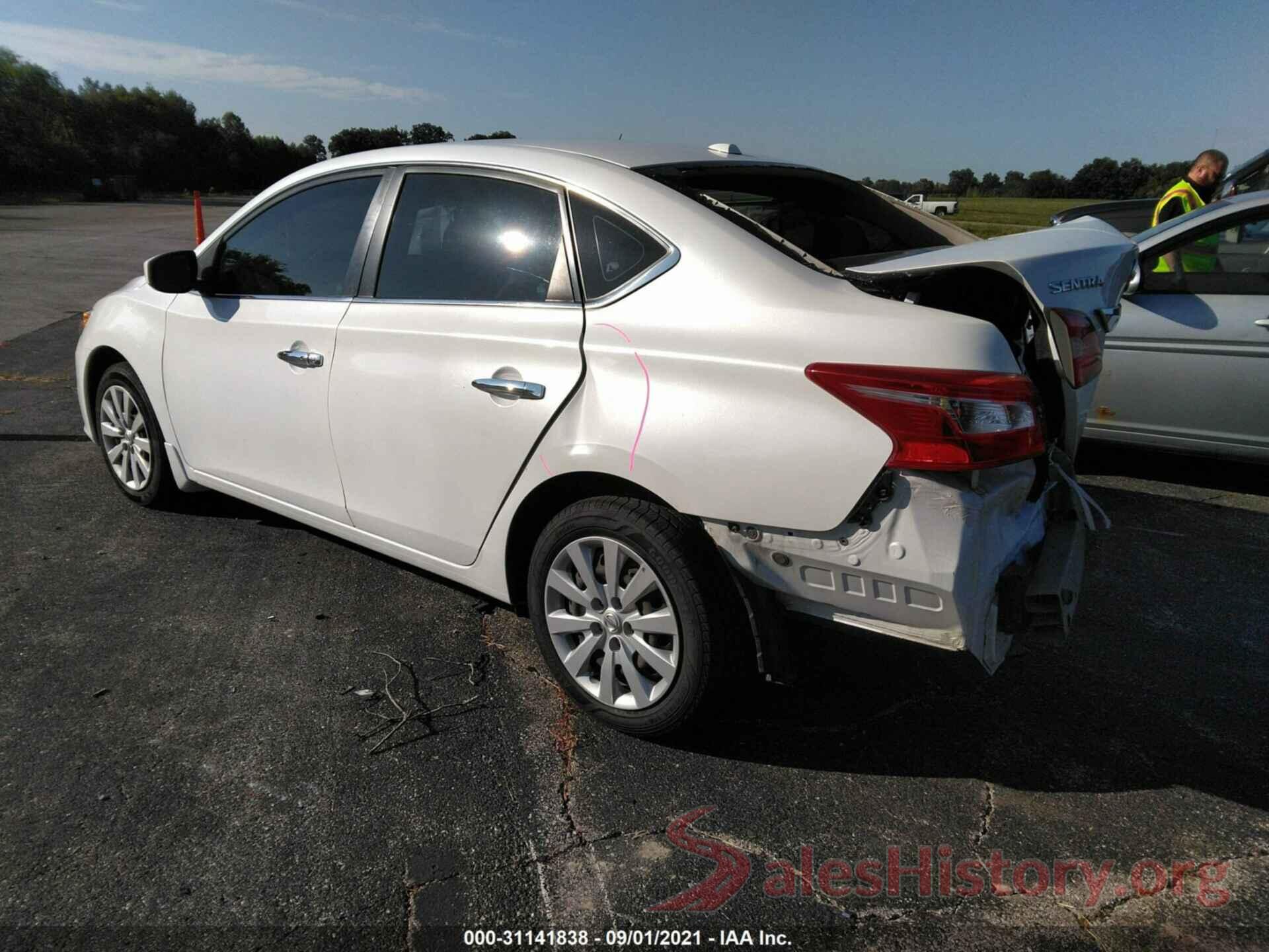 3N1AB7AP0HY402852 2017 NISSAN SENTRA