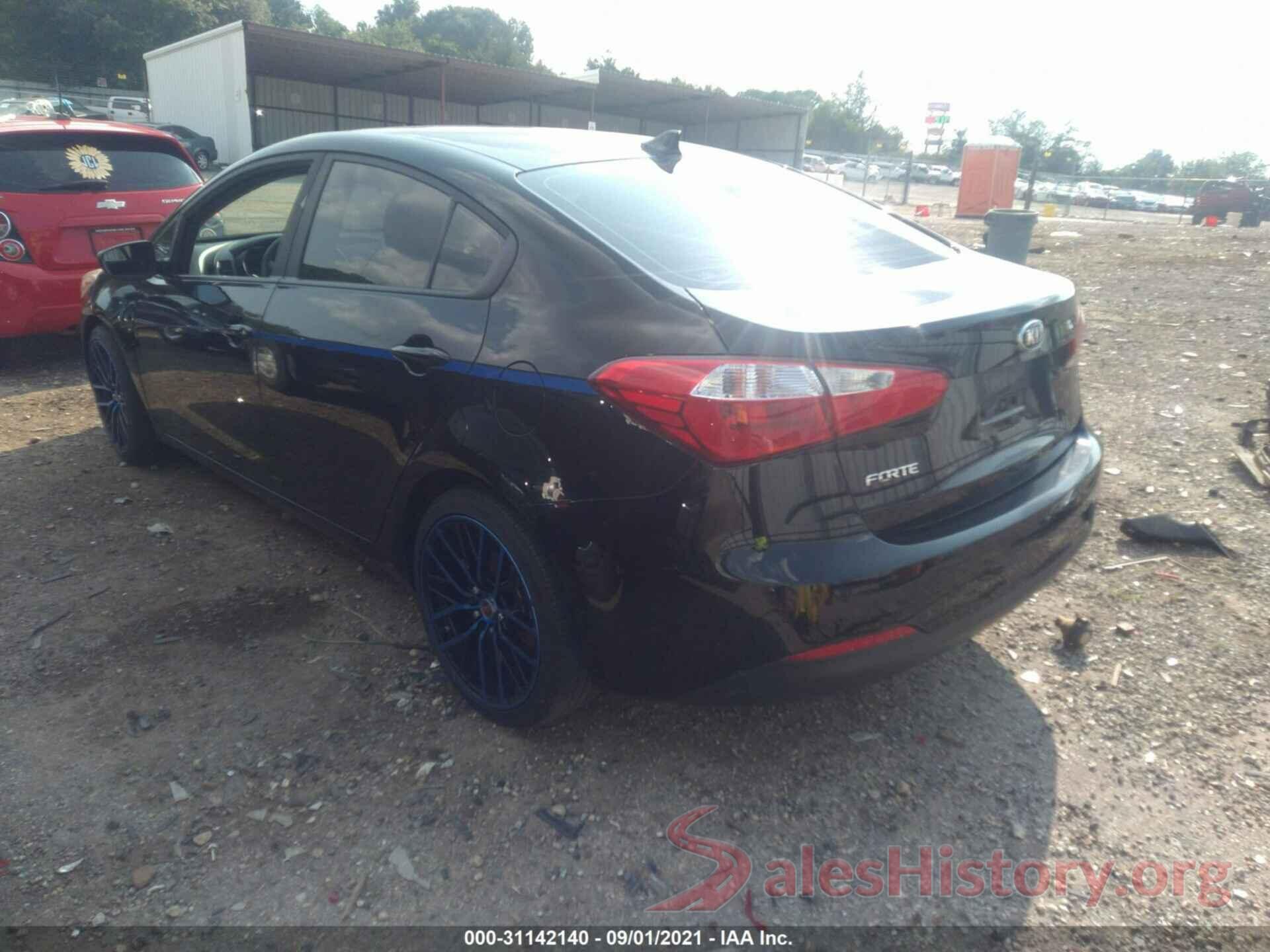 KNAFK4A62G5591263 2016 KIA FORTE