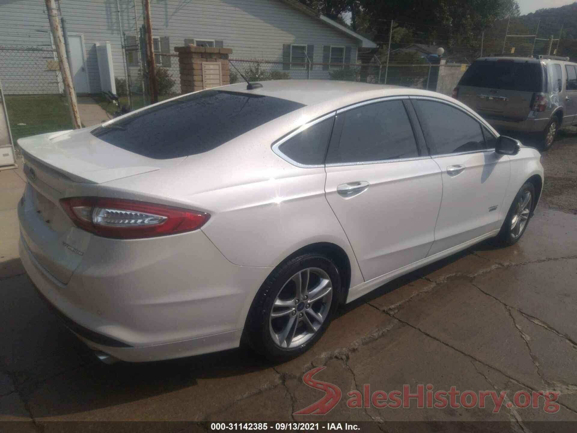 3FA6P0SU4GR402335 2016 FORD FUSION ENERGI