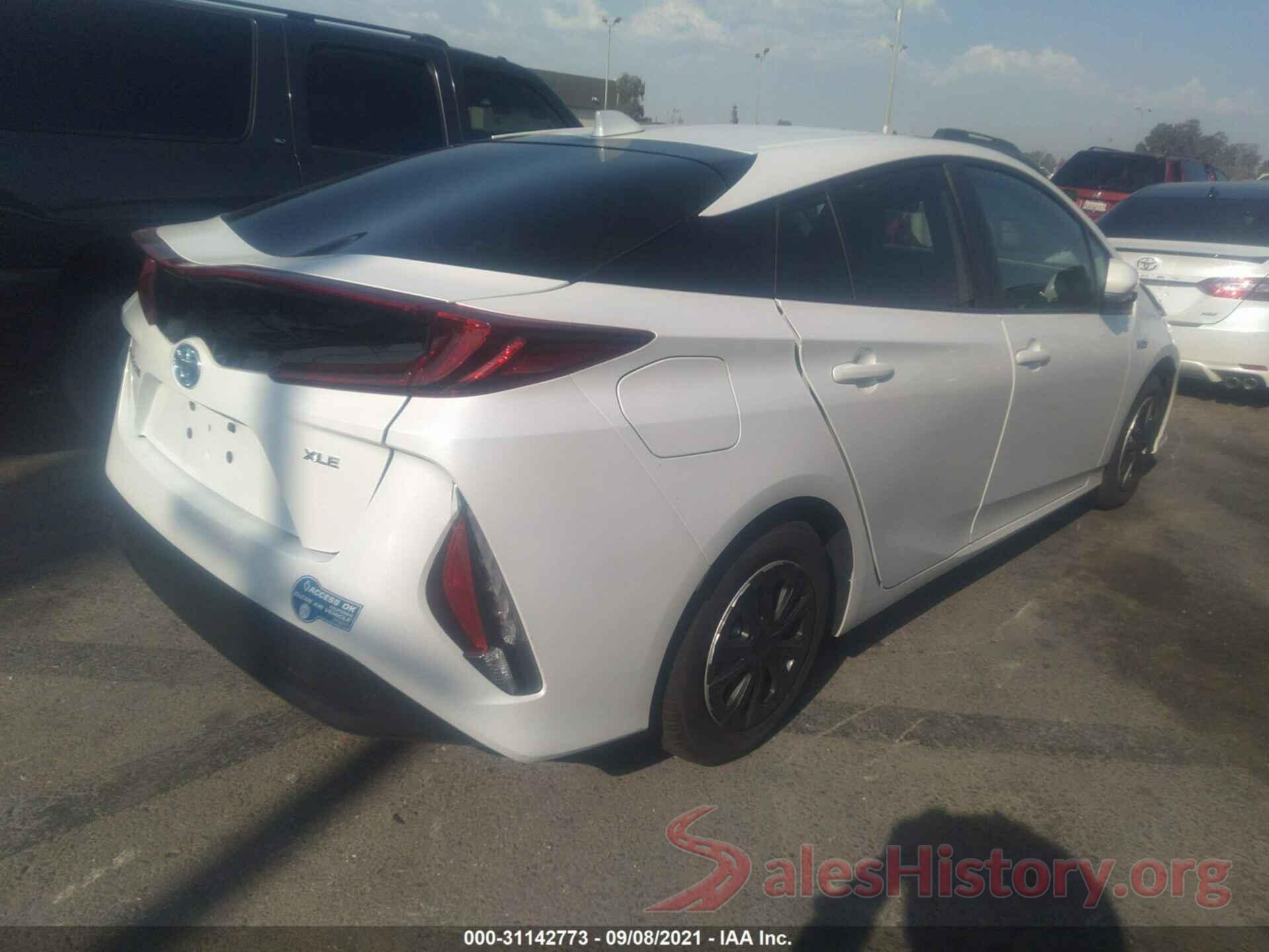 JTDKAMFP6M3183846 2021 TOYOTA PRIUS PRIME