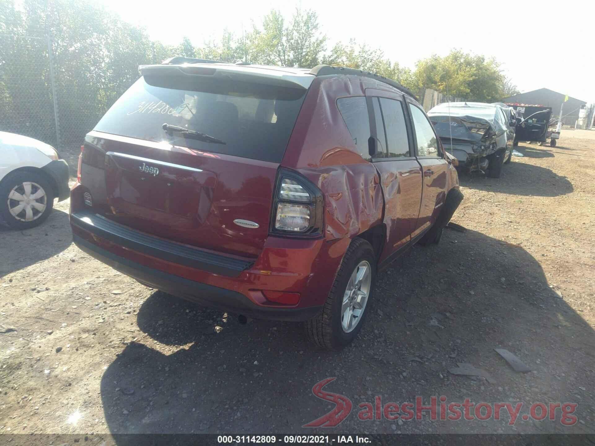 1C4NJCEA6GD665638 2016 JEEP COMPASS