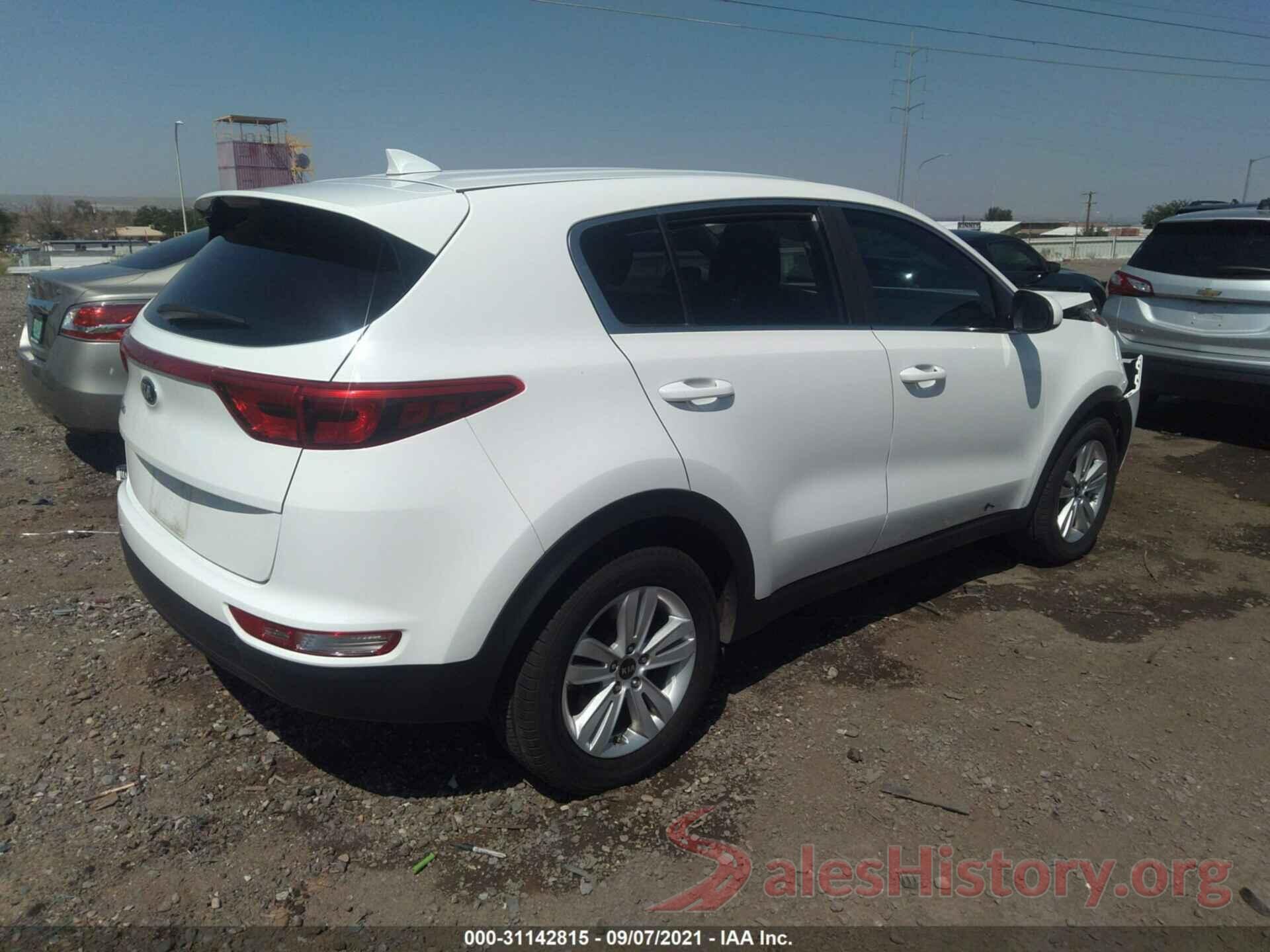 KNDPM3AC1H7117828 2017 KIA SPORTAGE