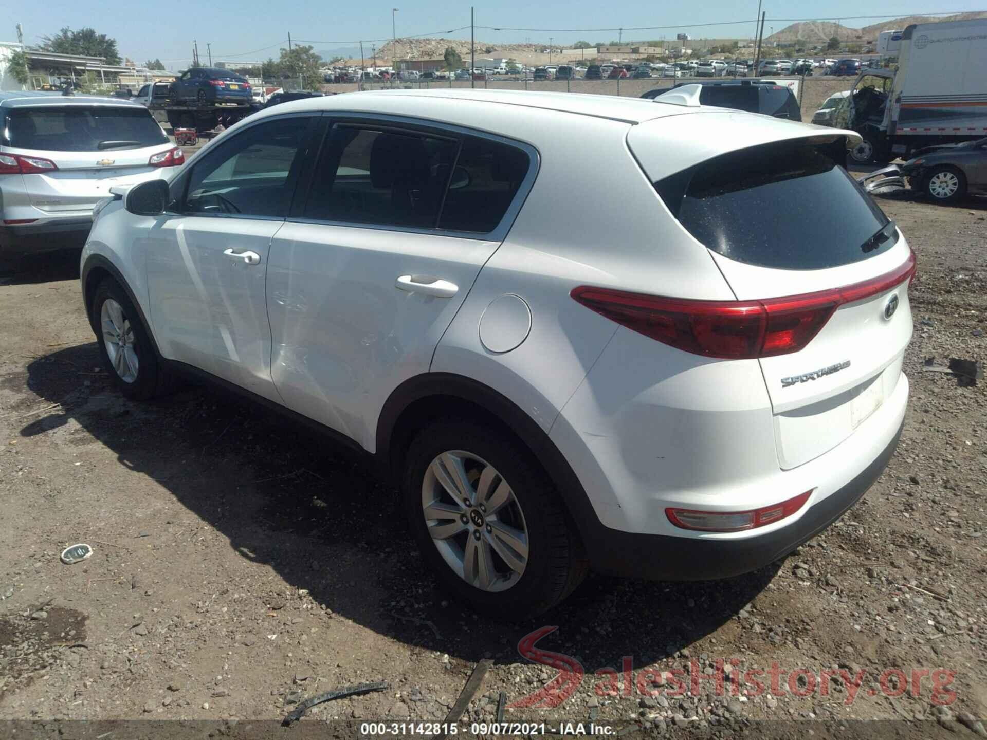 KNDPM3AC1H7117828 2017 KIA SPORTAGE