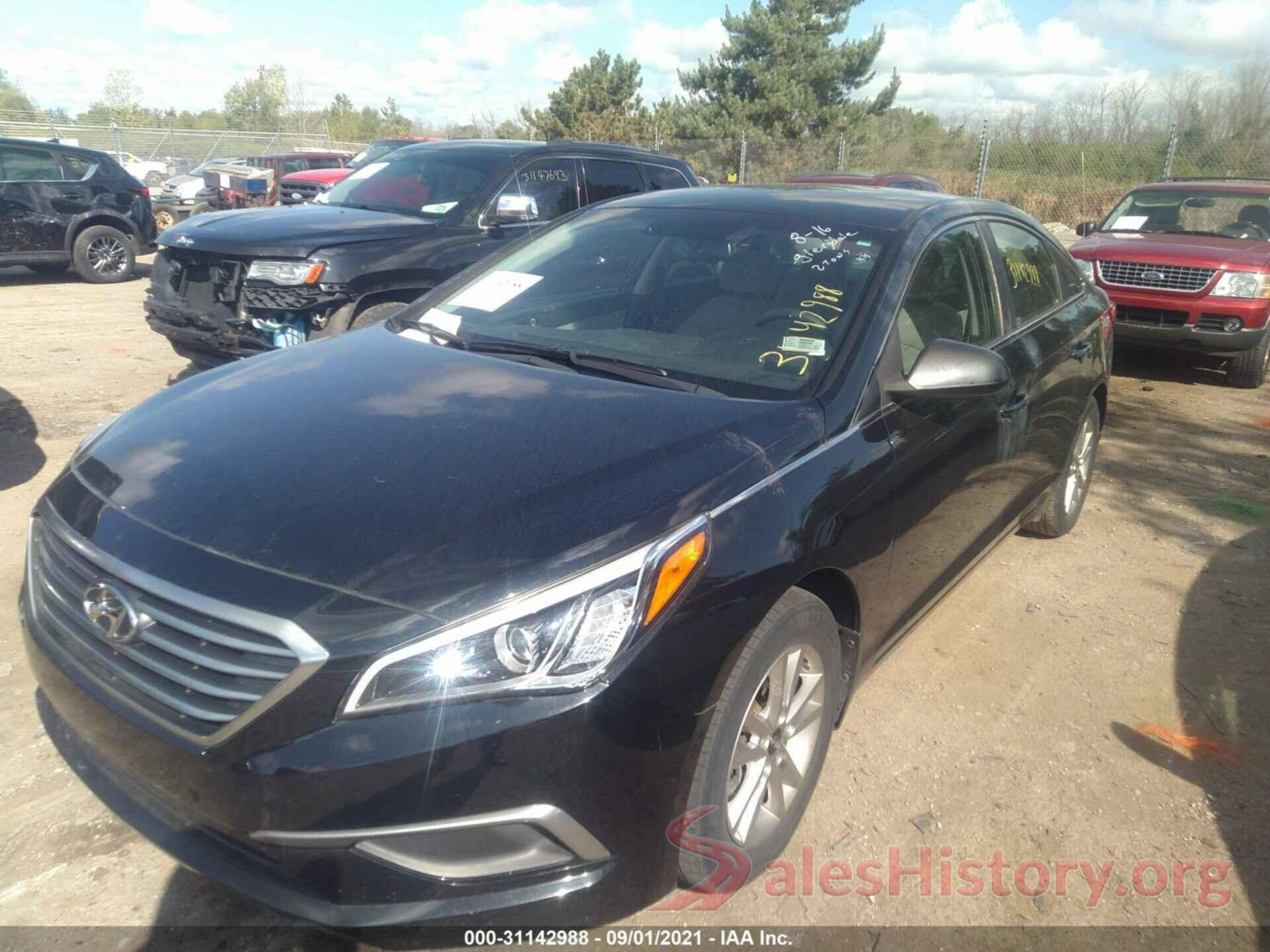 5NPE24AF1HH451740 2017 HYUNDAI SONATA