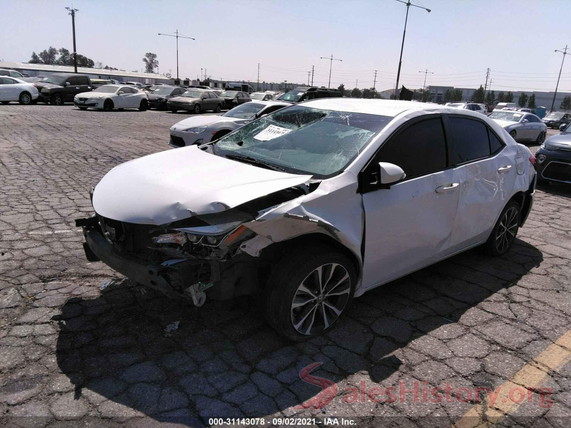 5YFBURHE7HP611999 2017 TOYOTA COROLLA