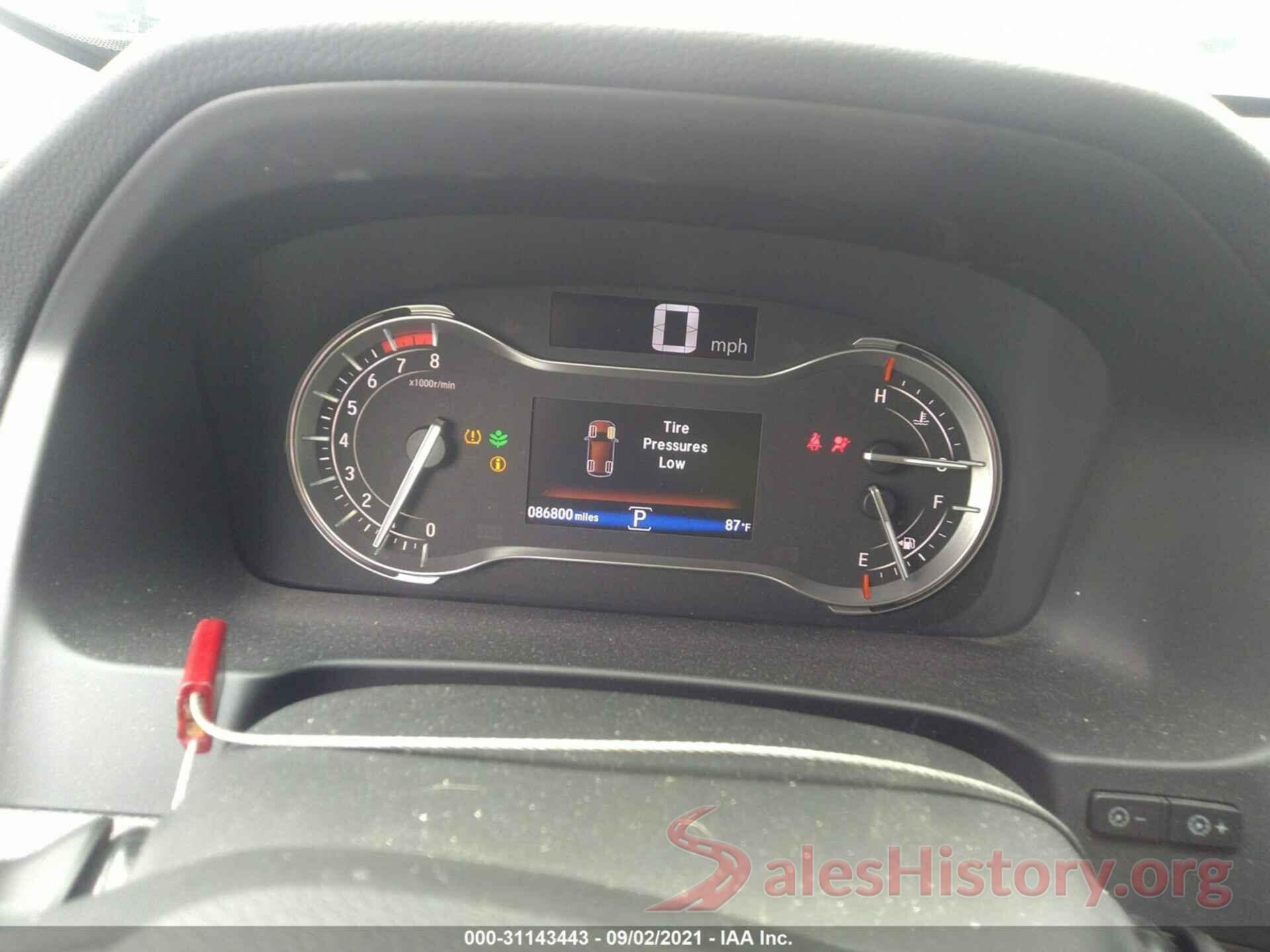 5FNYF6H6XGB061543 2016 HONDA PILOT