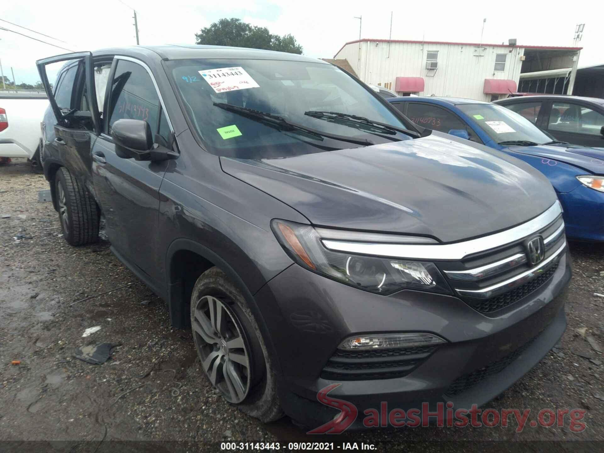 5FNYF6H6XGB061543 2016 HONDA PILOT