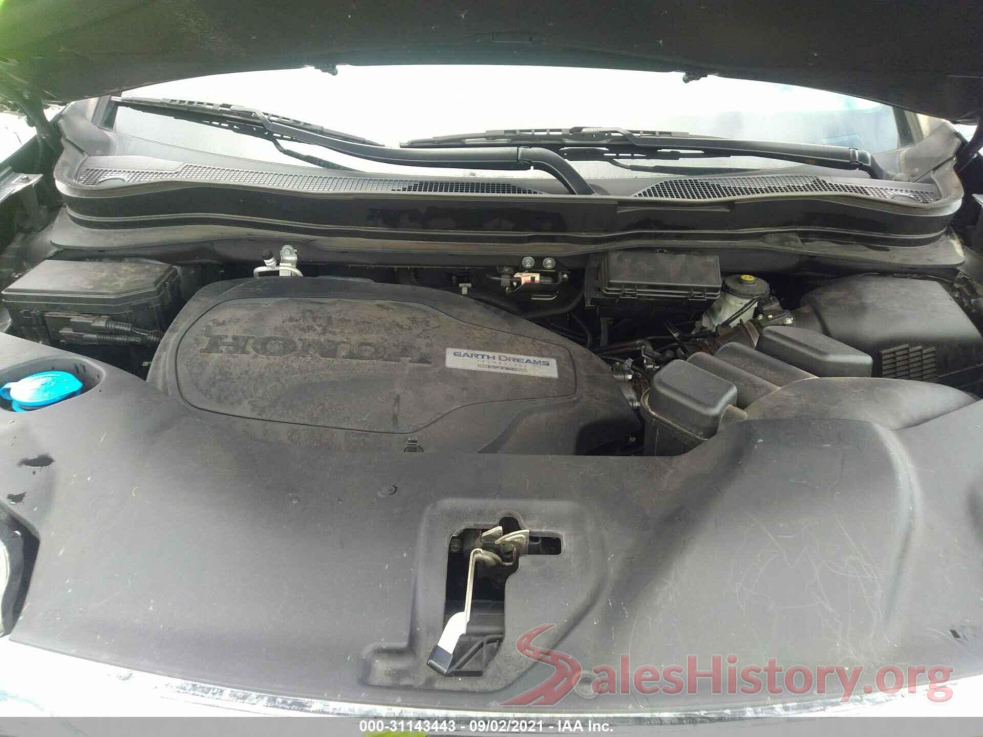 5FNYF6H6XGB061543 2016 HONDA PILOT