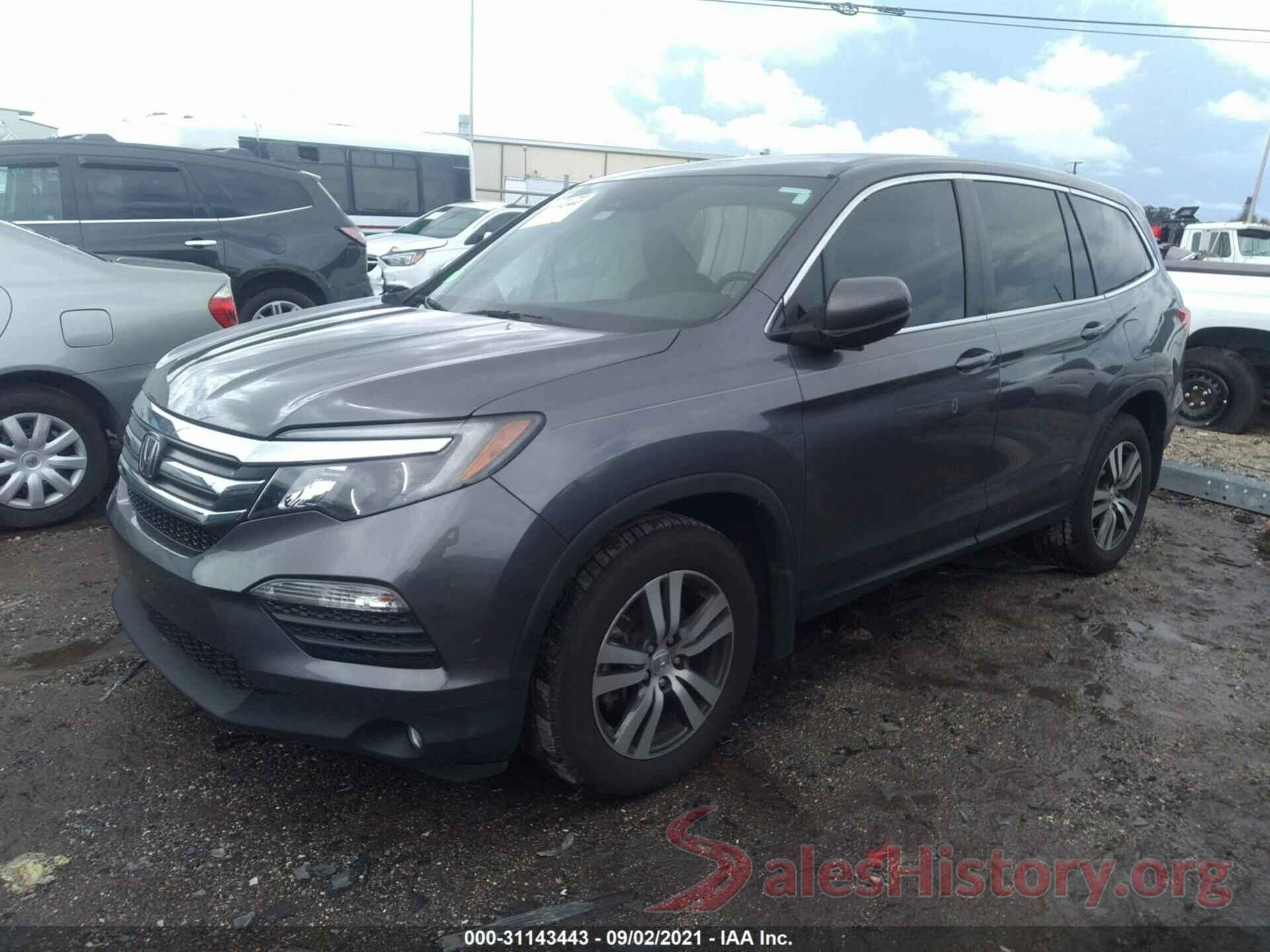 5FNYF6H6XGB061543 2016 HONDA PILOT