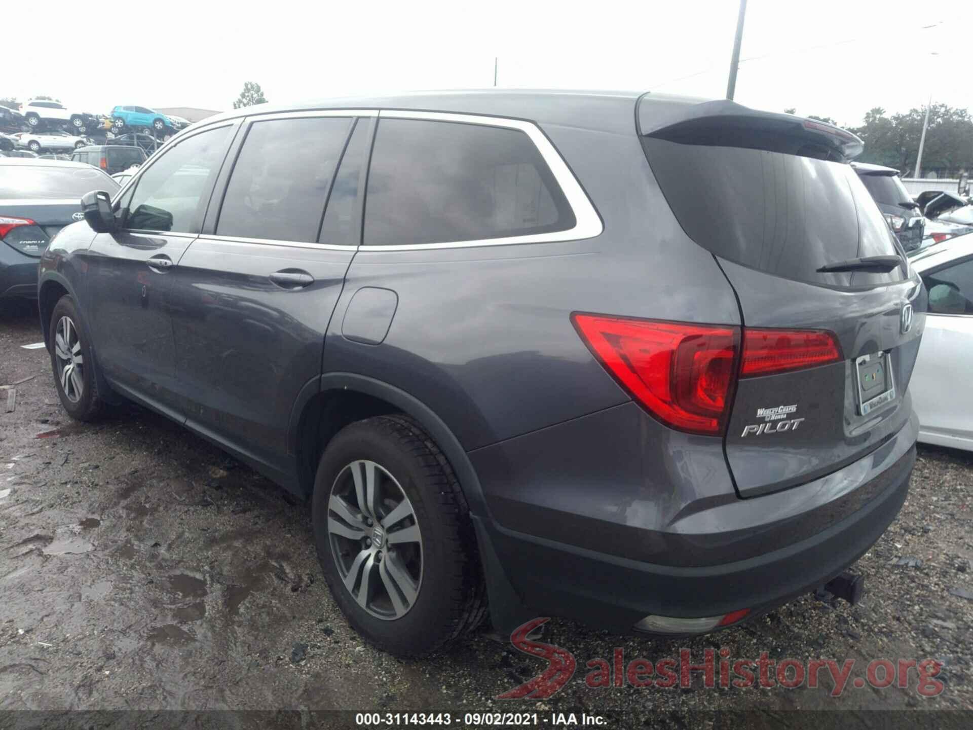 5FNYF6H6XGB061543 2016 HONDA PILOT