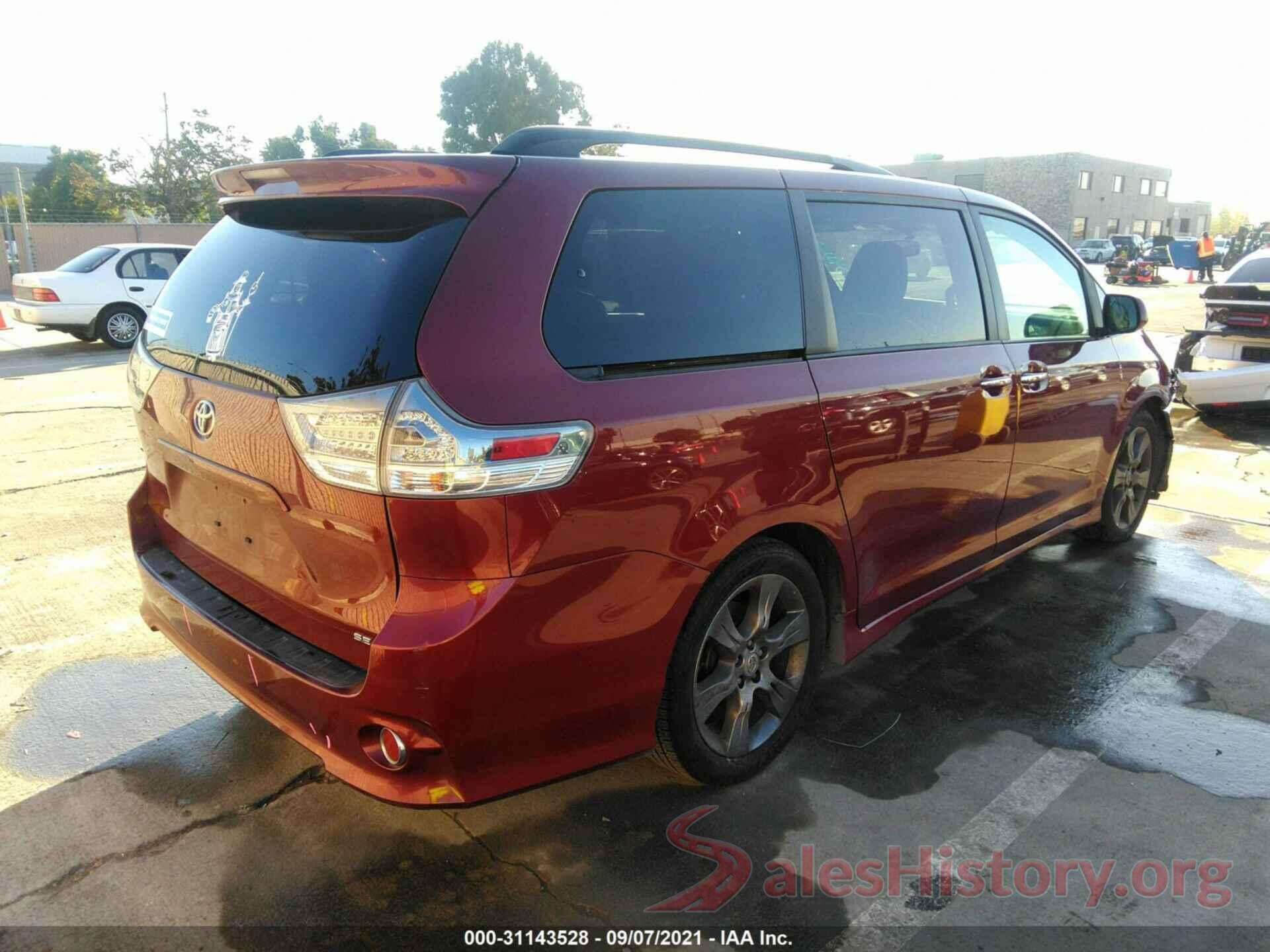 5TDXK3DC6GS734325 2016 TOYOTA SIENNA