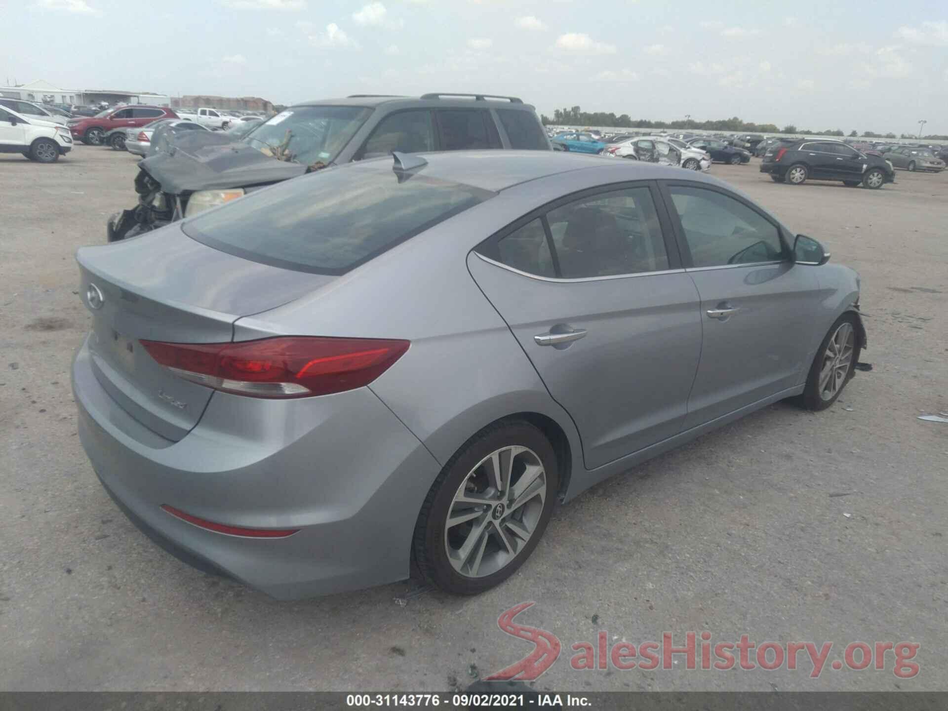 5NPD84LF2HH076514 2017 HYUNDAI ELANTRA