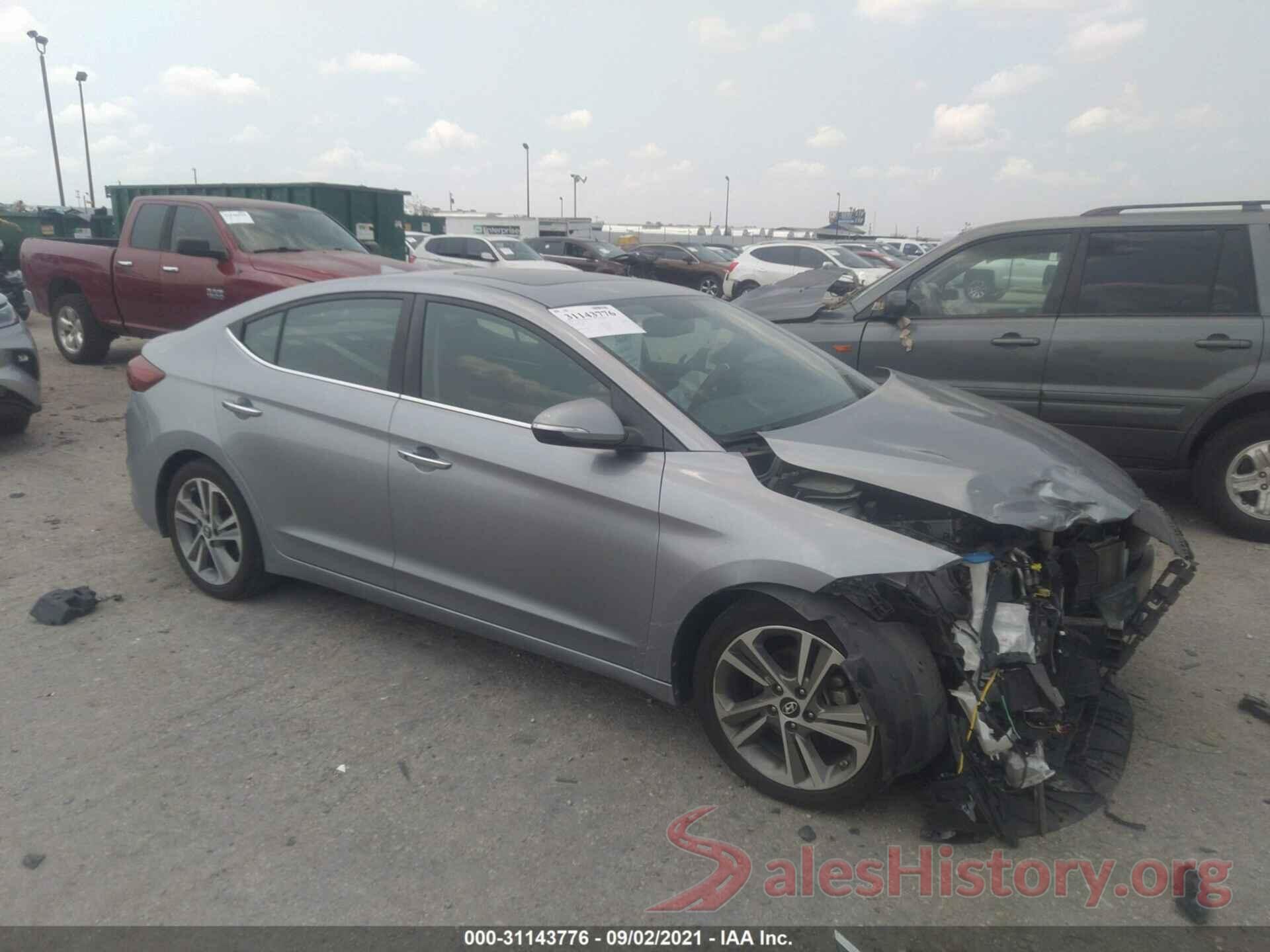 5NPD84LF2HH076514 2017 HYUNDAI ELANTRA