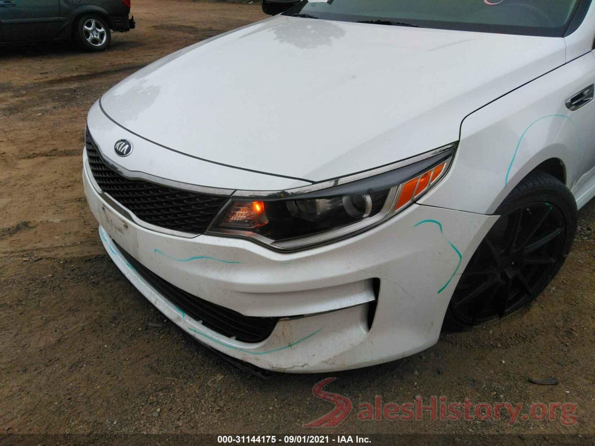 KNAGT4L34G5088418 2016 KIA OPTIMA