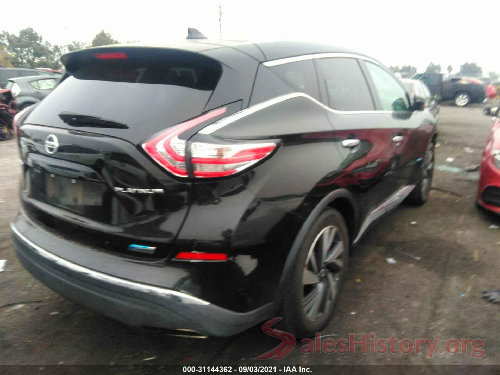 5N1CZ2MG9GN153281 2016 NISSAN MURANO