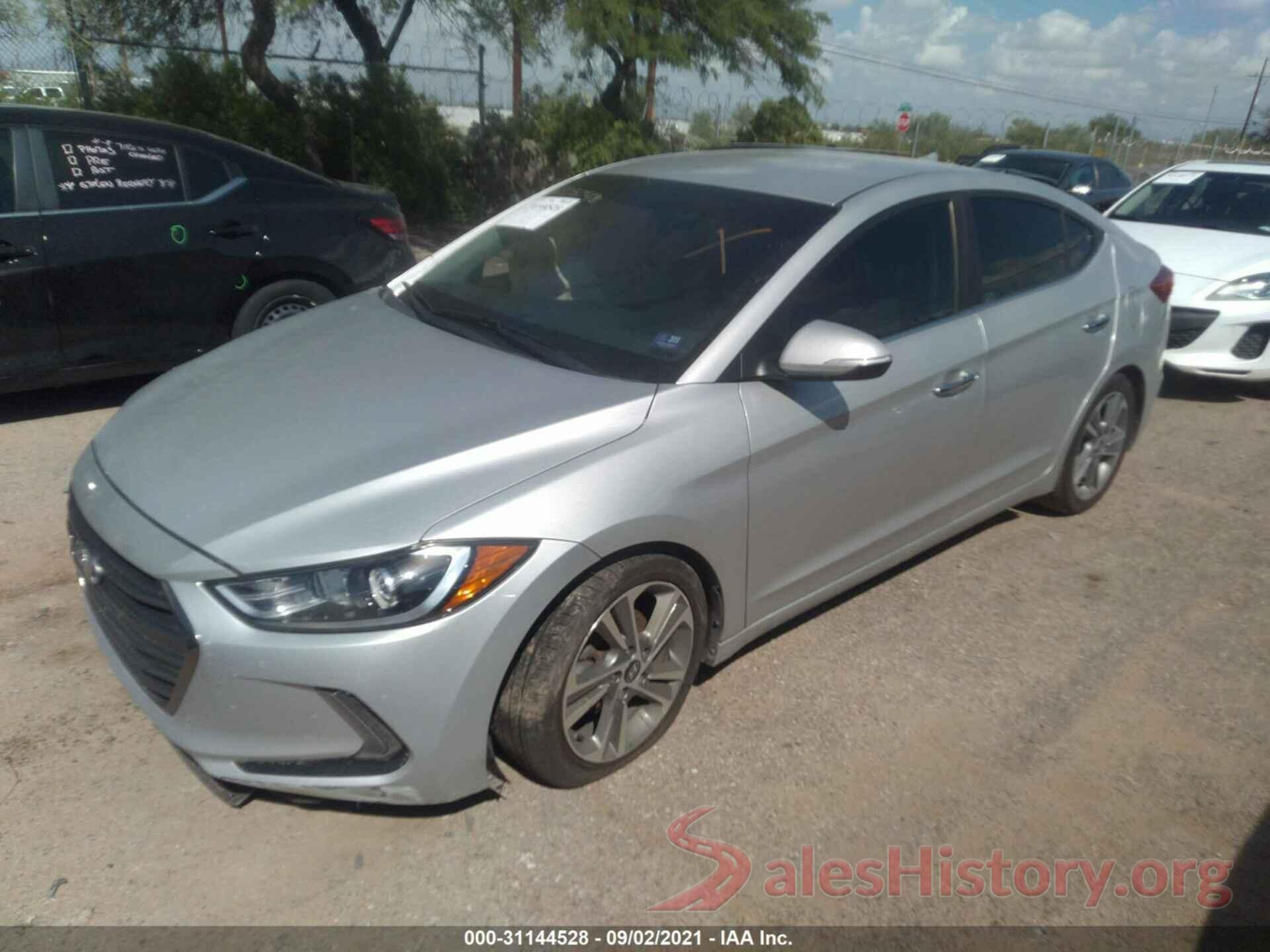 5NPD84LFXHH115642 2017 HYUNDAI ELANTRA