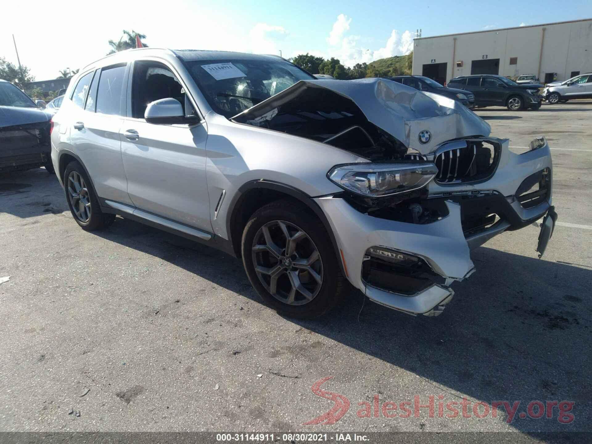 5UXTY5C0XM9F78592 2021 BMW X3