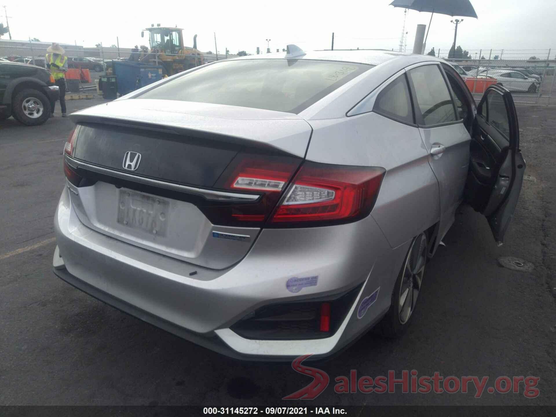 JHMZC5F17KC002341 2019 HONDA CLARITY PLUG-IN HYBRID