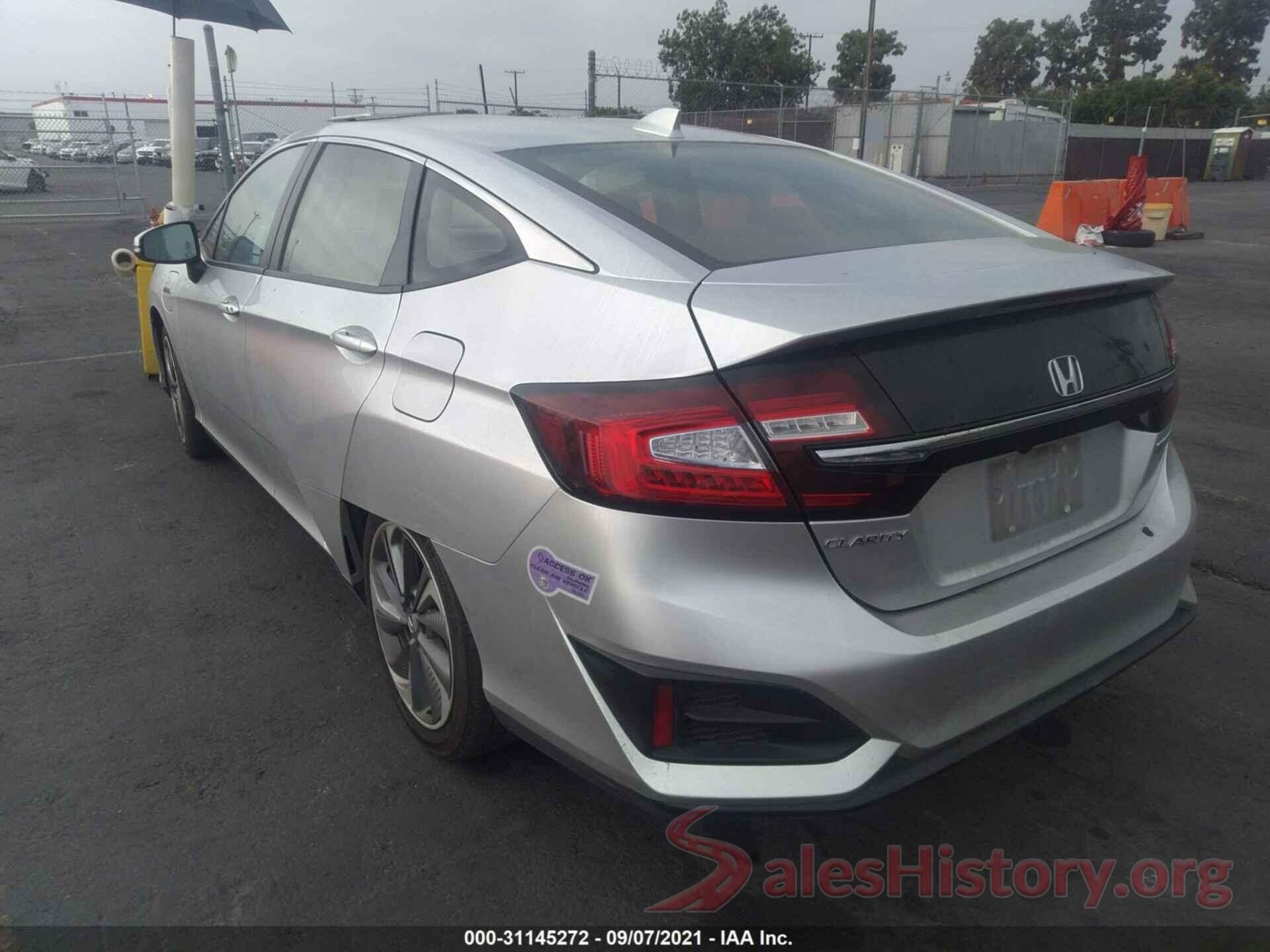 JHMZC5F17KC002341 2019 HONDA CLARITY PLUG-IN HYBRID