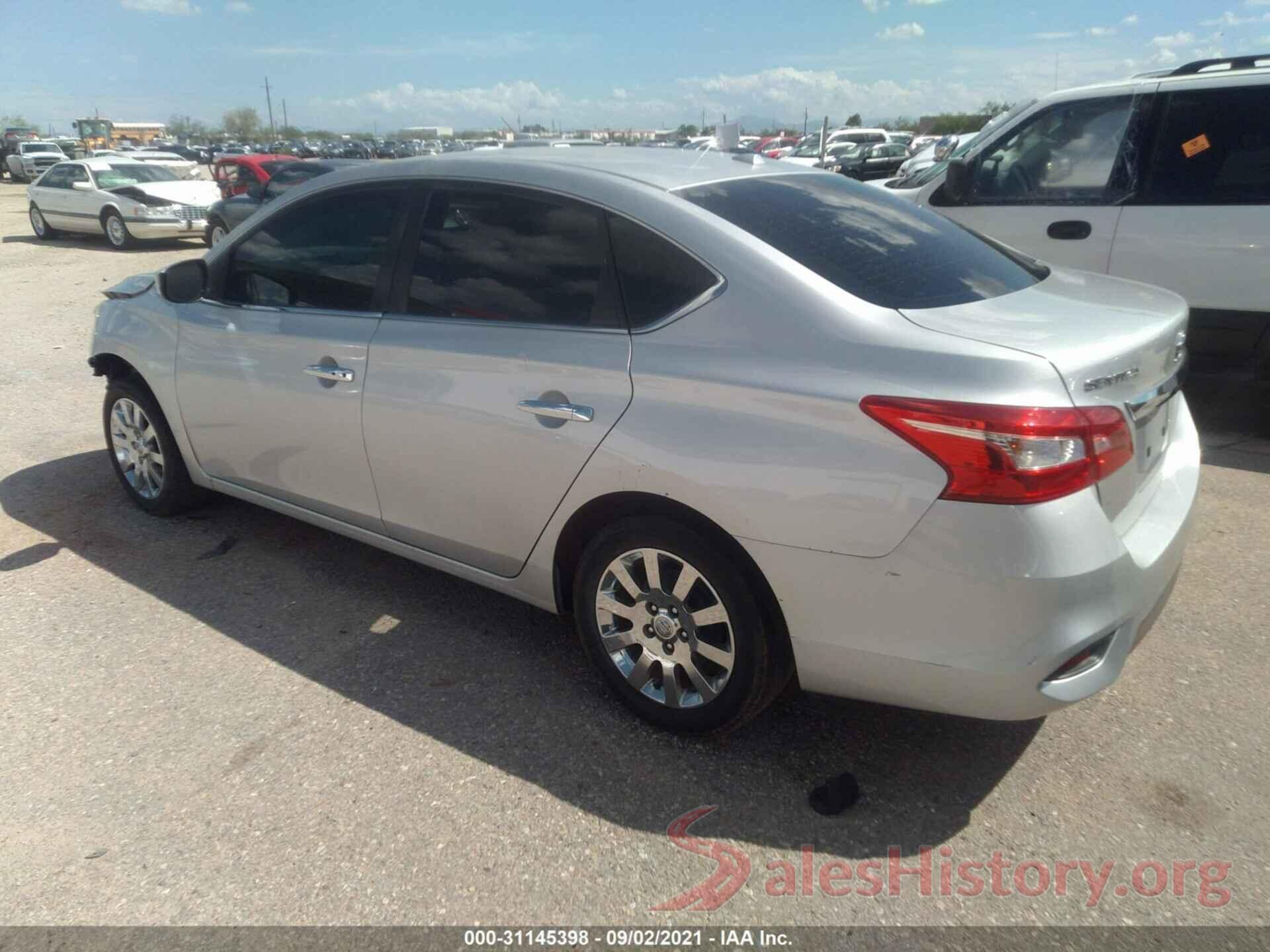 3N1AB7AP2HY350642 2017 NISSAN SENTRA