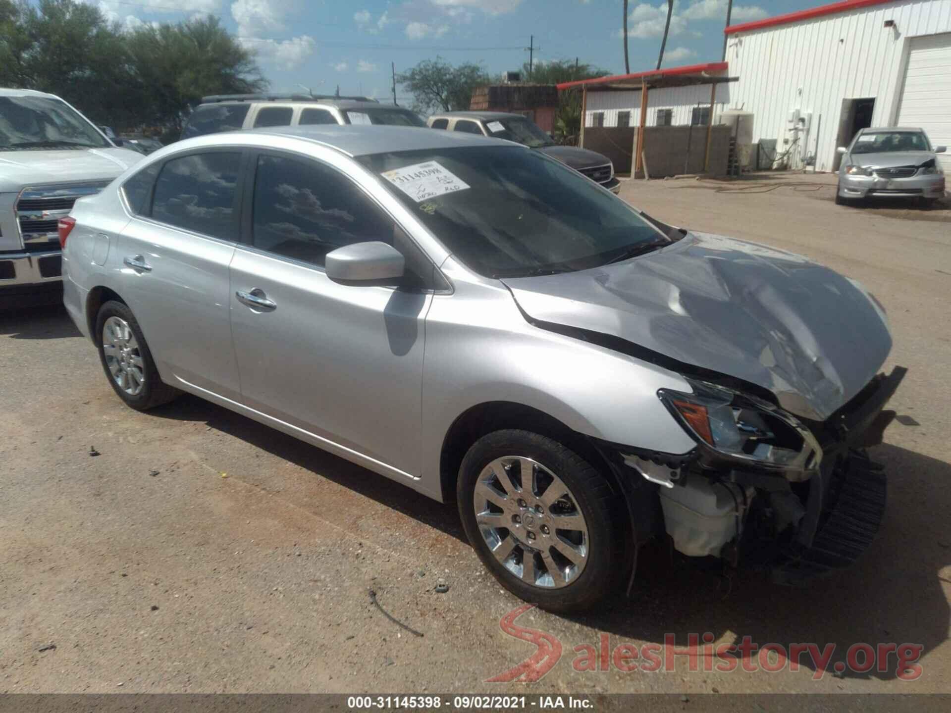 3N1AB7AP2HY350642 2017 NISSAN SENTRA