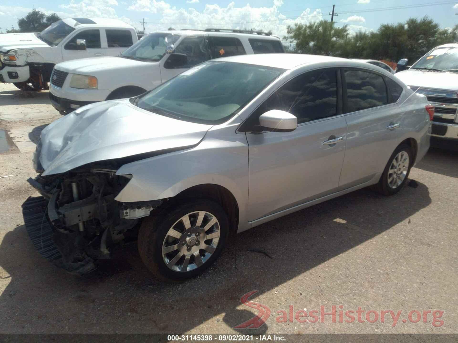 3N1AB7AP2HY350642 2017 NISSAN SENTRA