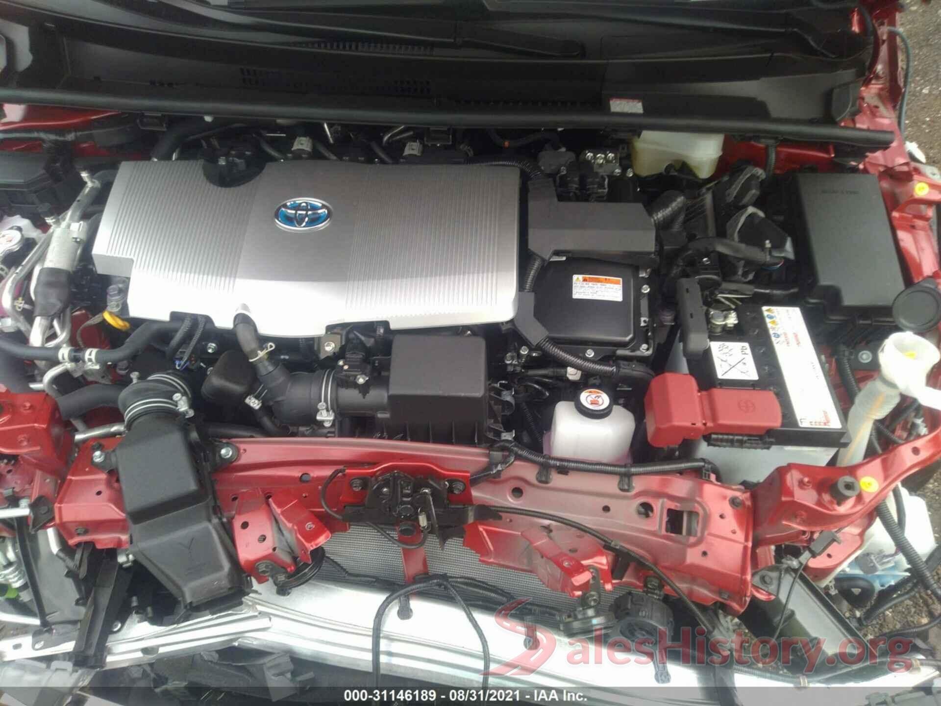 JTDKAMFP1M3184029 2021 TOYOTA PRIUS PRIME