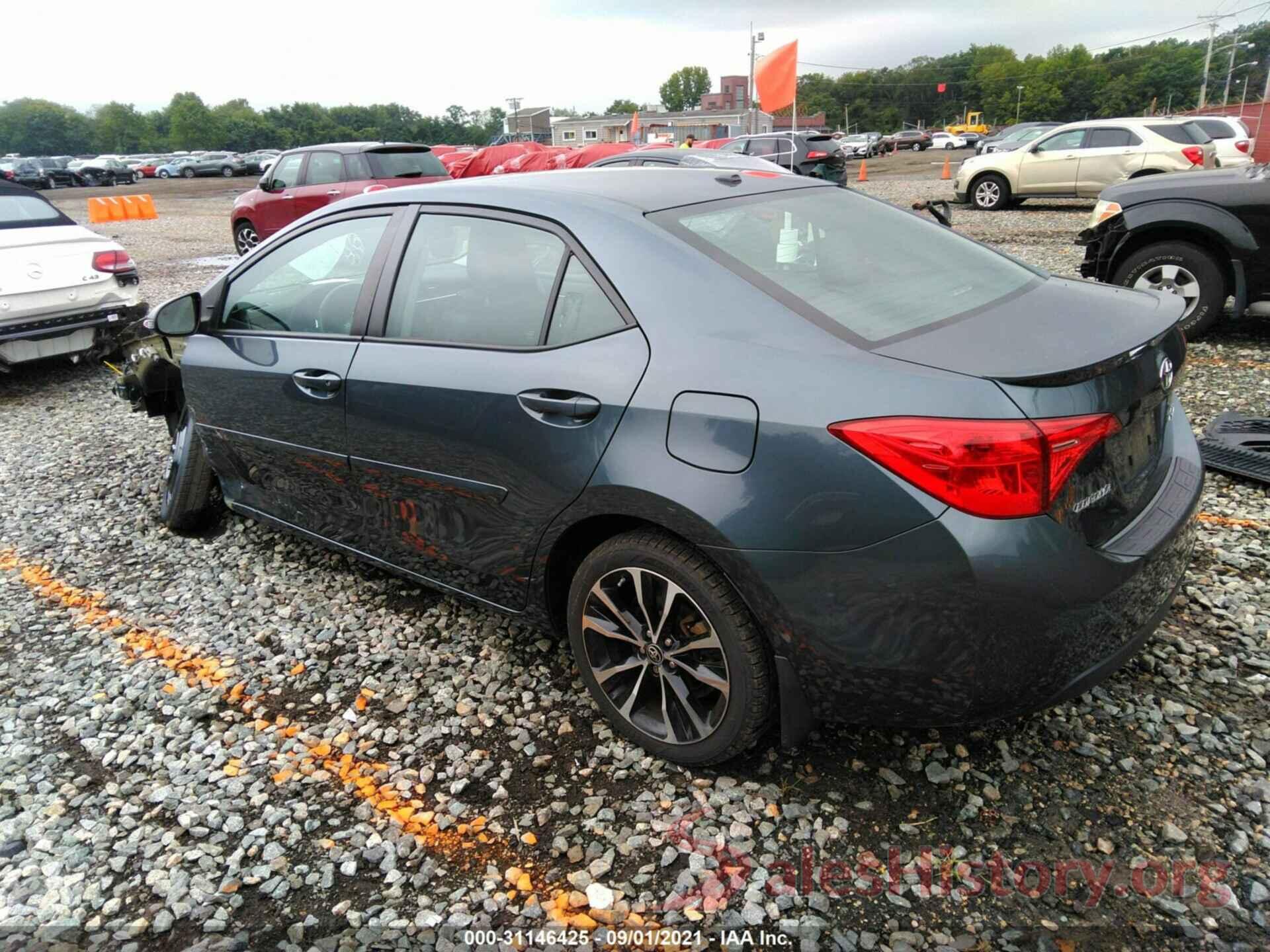 2T1BURHE3HC814629 2017 TOYOTA COROLLA