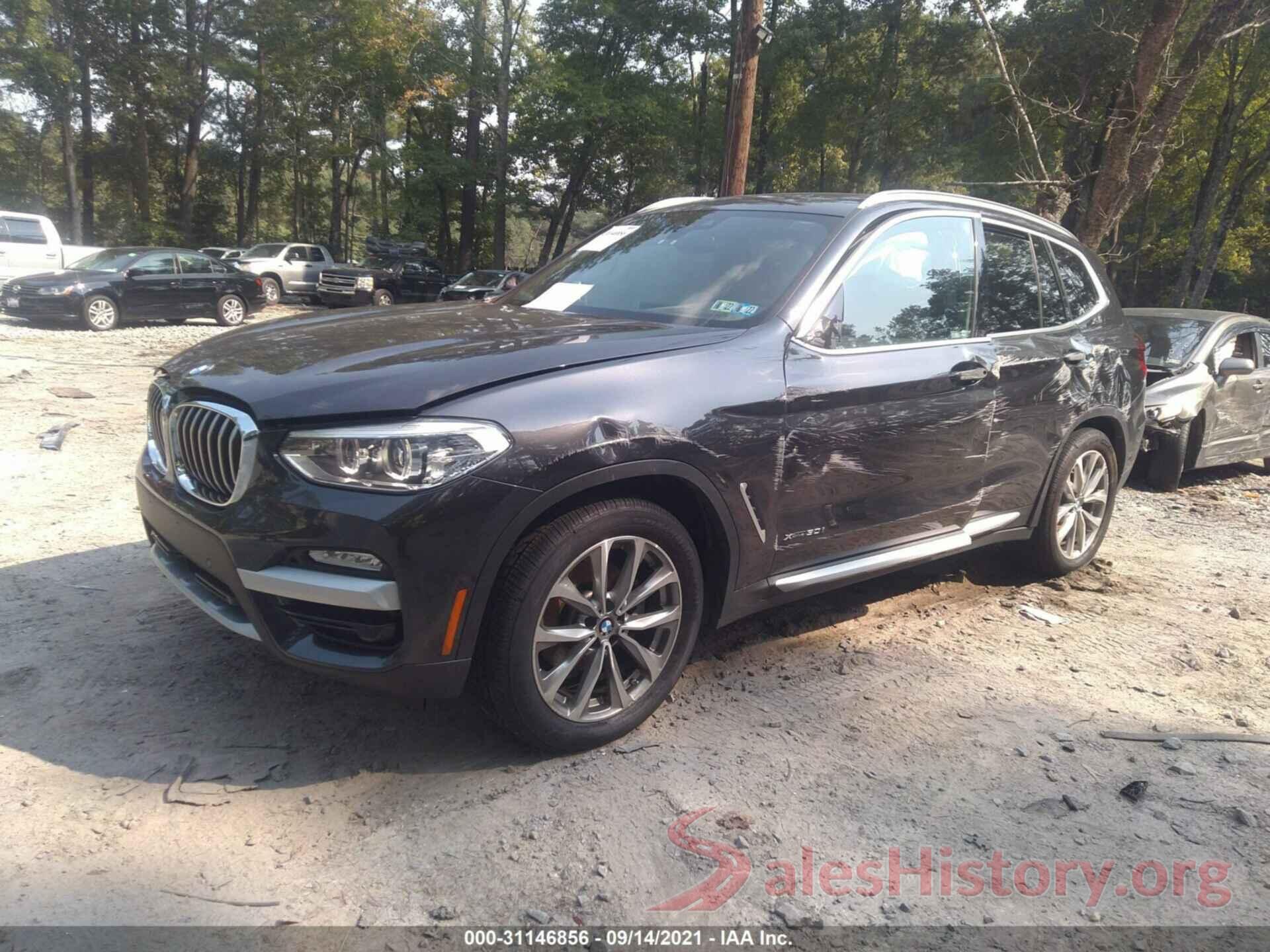 5UXTR9C54JLC82580 2018 BMW X3