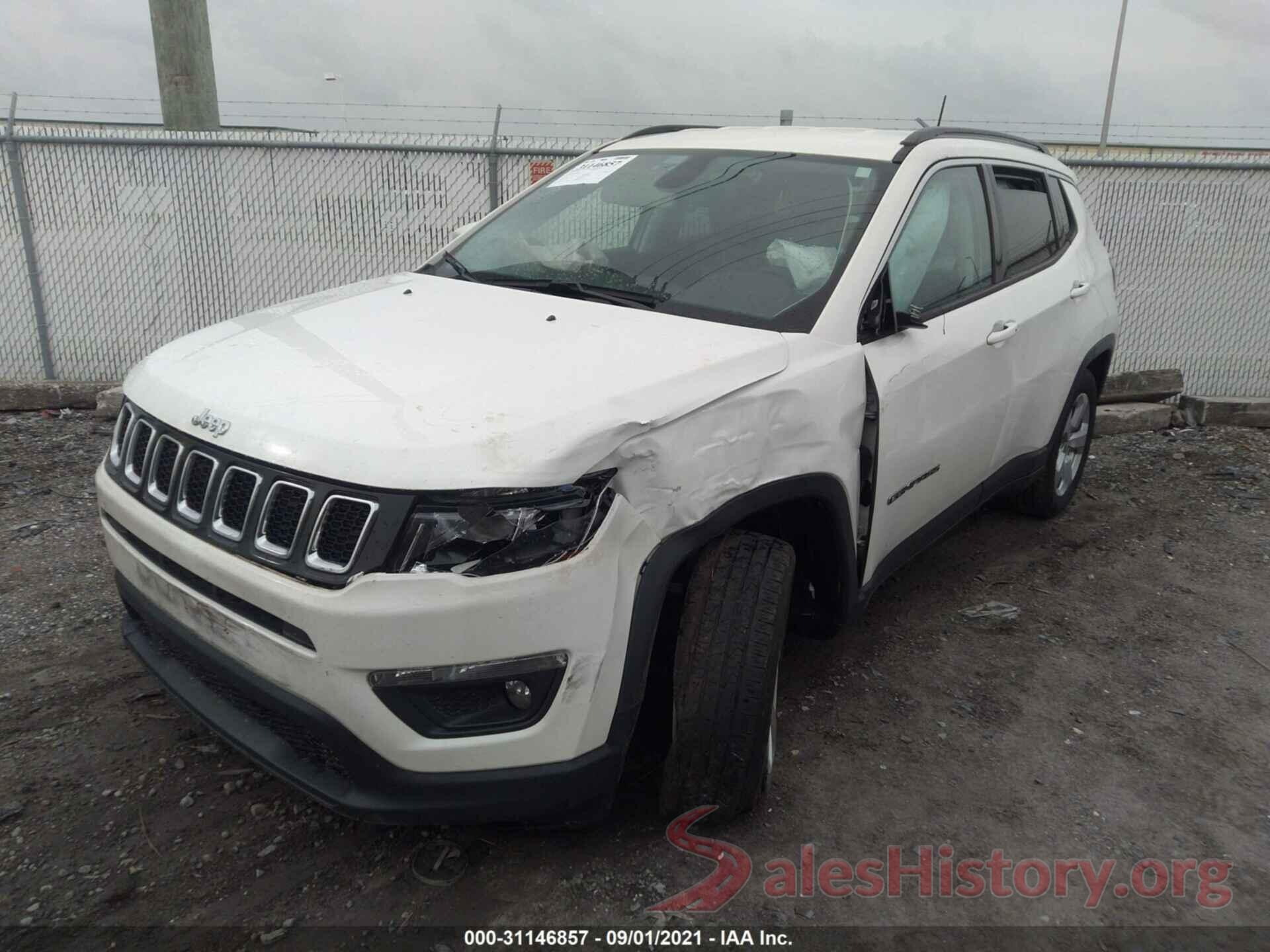 3C4NJCBB3KT663846 2019 JEEP COMPASS