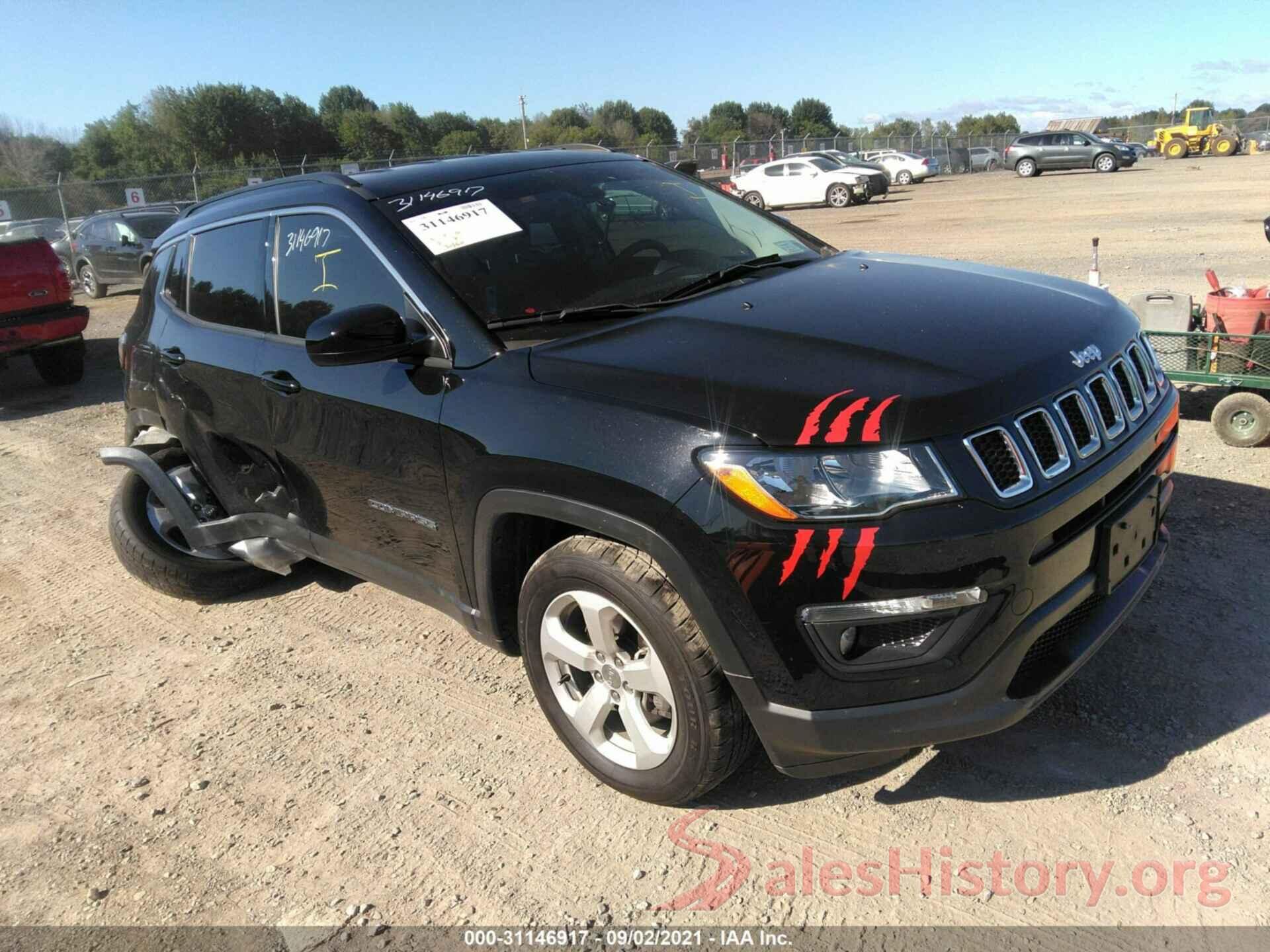 3C4NJDBB9JT239186 2018 JEEP COMPASS