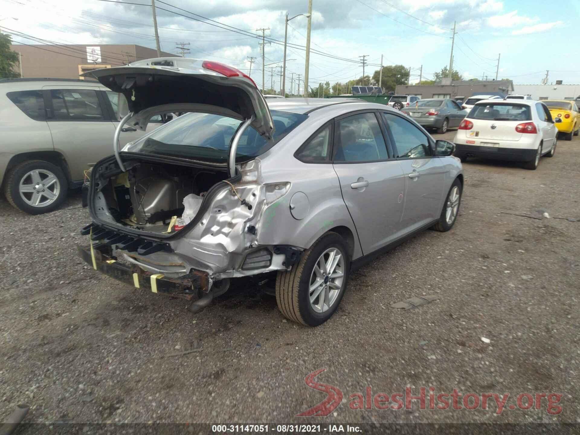 1FADP3F25GL267284 2016 FORD FOCUS