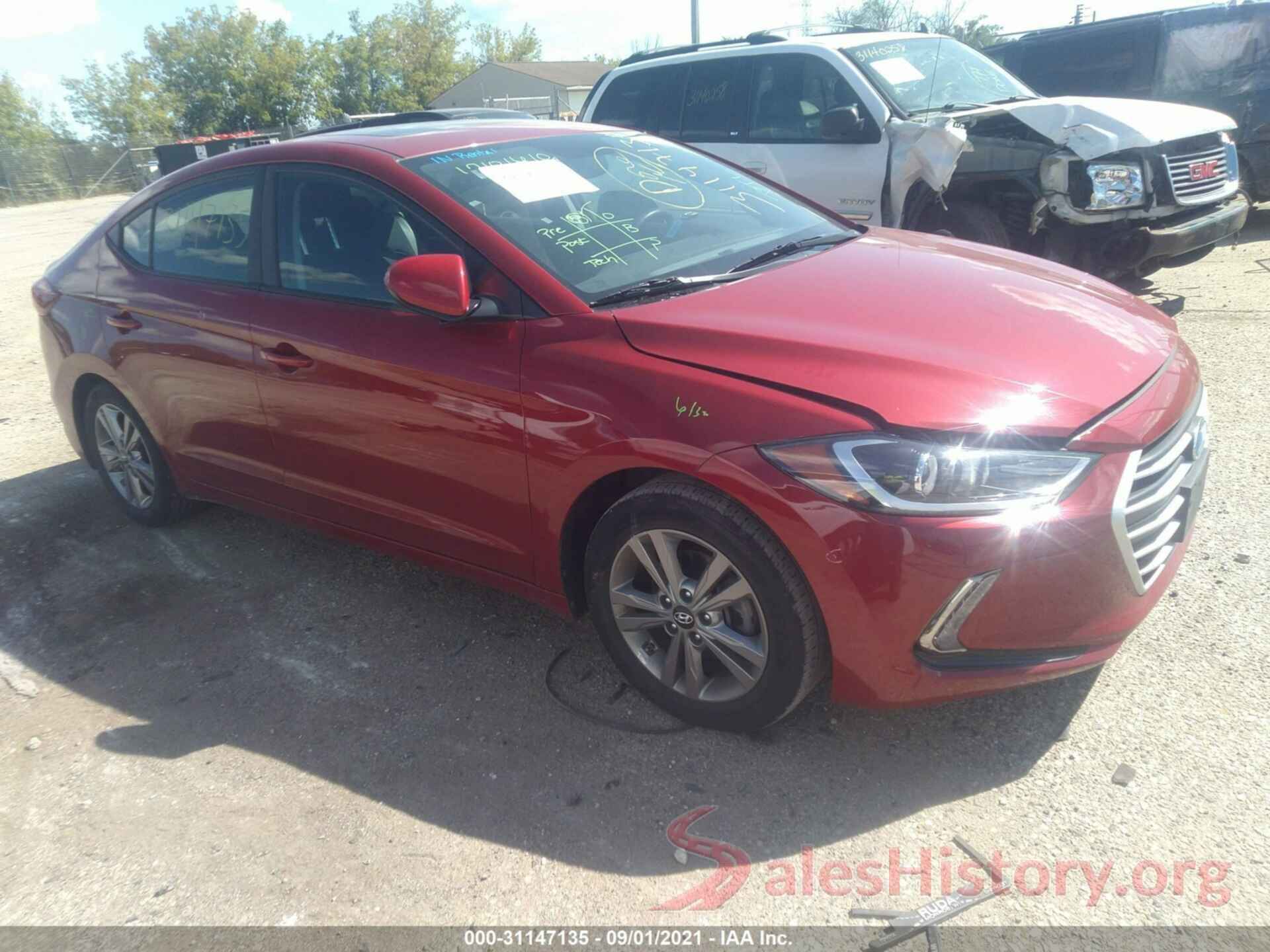 KMHD84LF3HU273340 2017 HYUNDAI ELANTRA