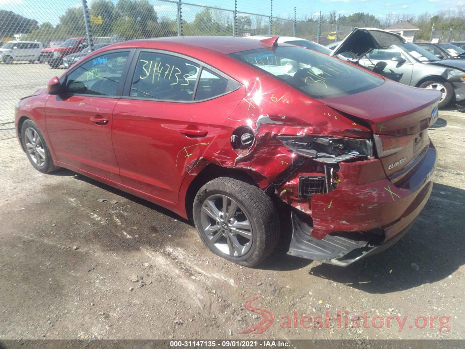 KMHD84LF3HU273340 2017 HYUNDAI ELANTRA