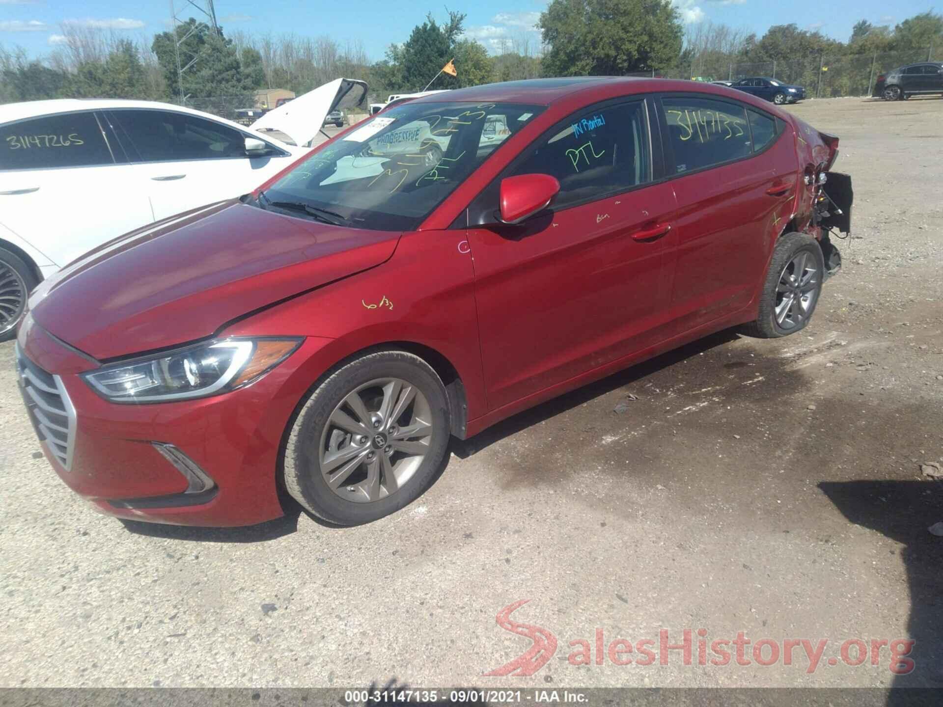 KMHD84LF3HU273340 2017 HYUNDAI ELANTRA